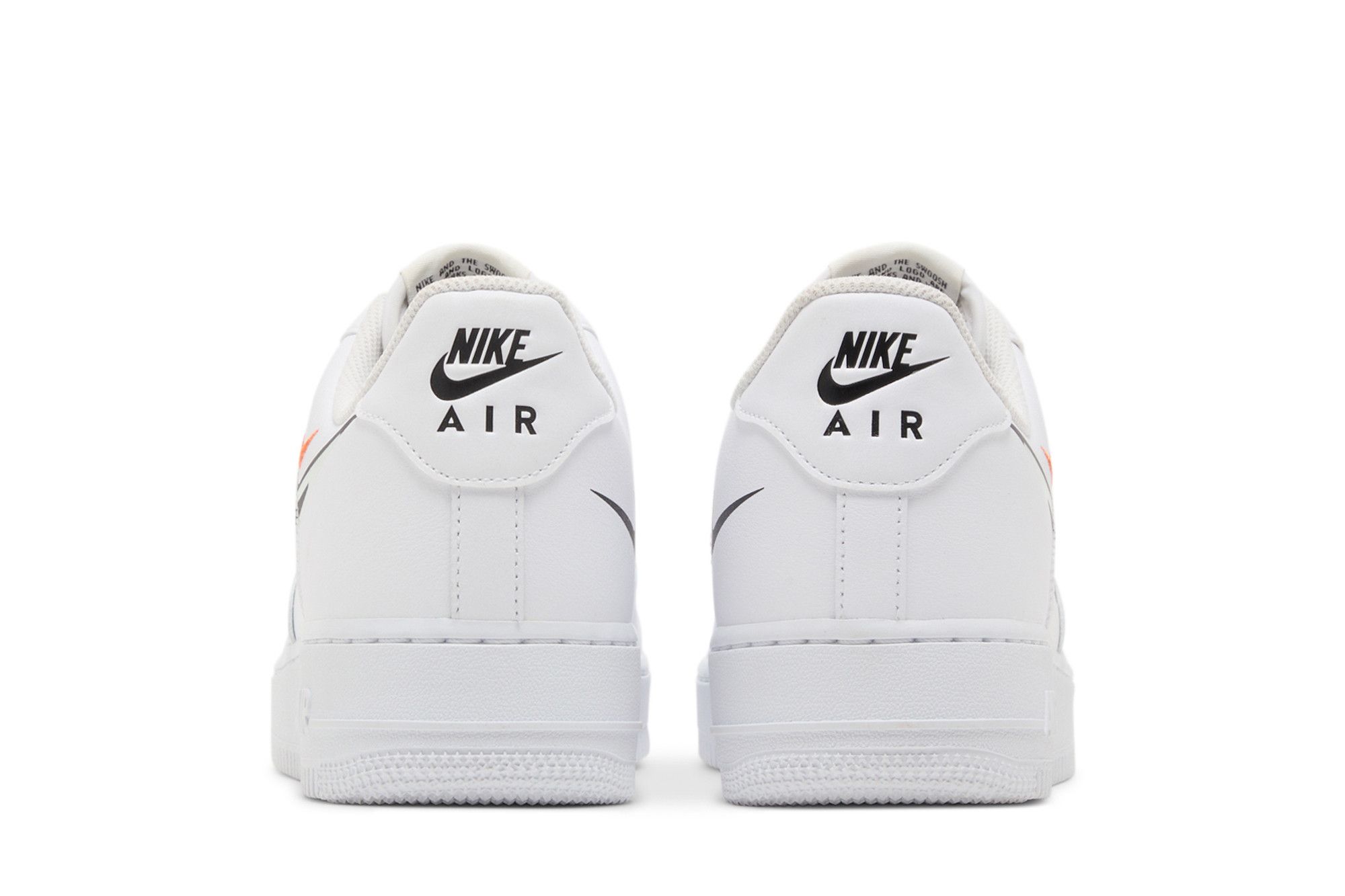 Nike Air Force 1 ’07 ‚Multi Swoosh - White Black‘