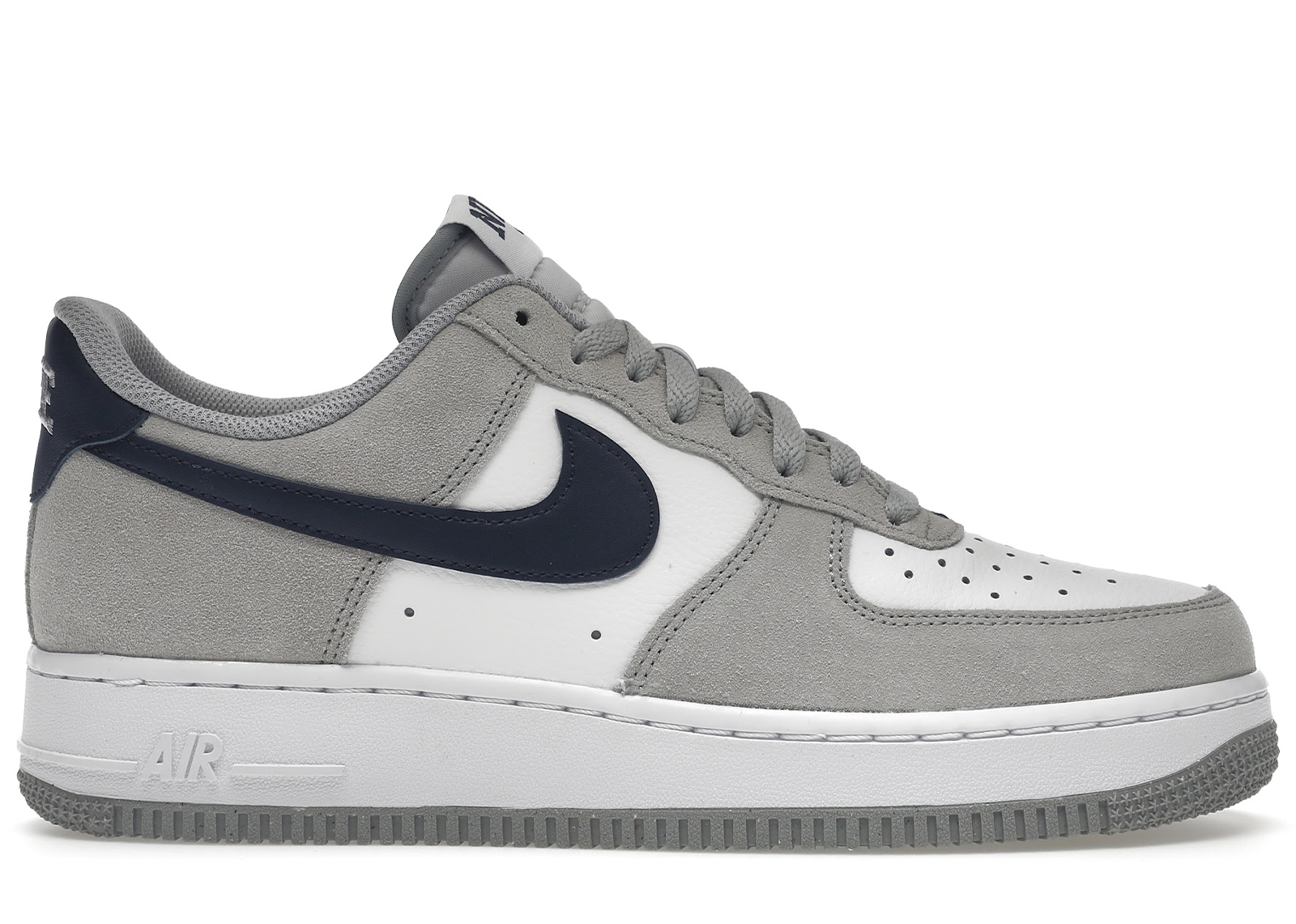 Nike Air Force 1 Low ’07 Light Smoke Grey Midnight Navy