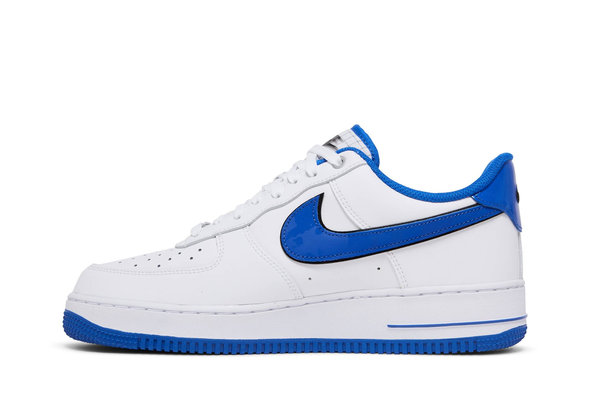 Nike Air Force 1 Low ’07 LV8 ‚Motocross White Royal Blue Black‘