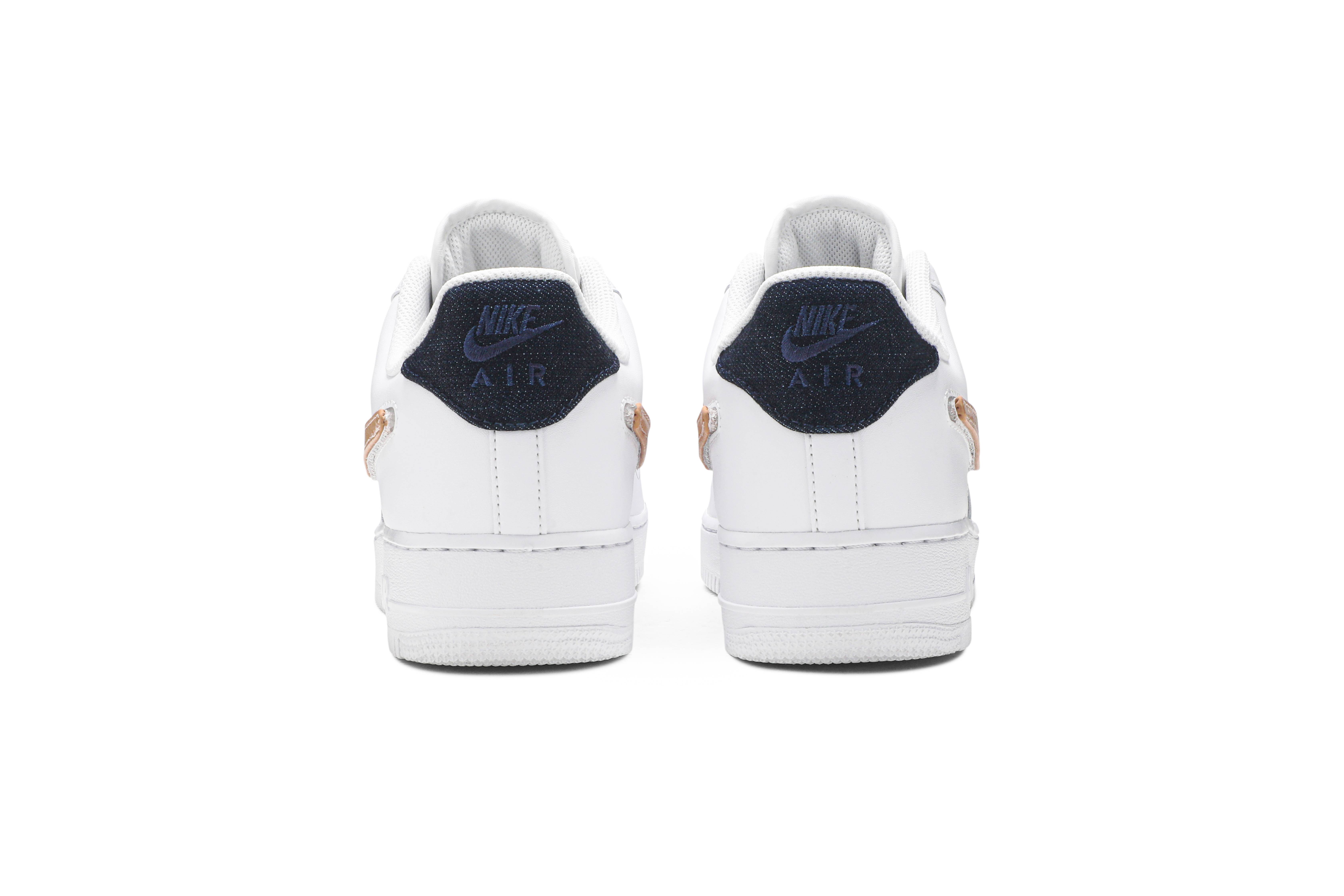 Nike Air Force 1 Low ’07 LV8 ‚Removable Swoosh - White Vachetta Tan‘