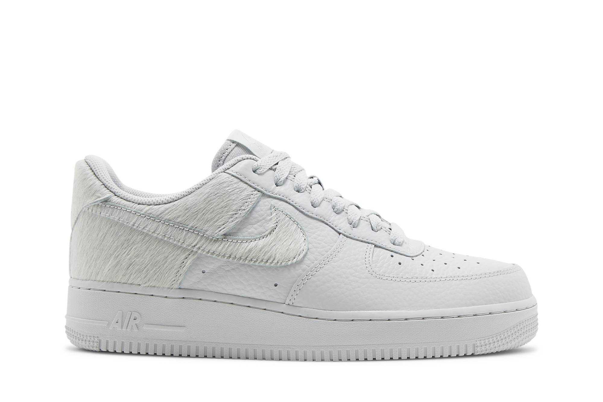 Nike Air Force 1 Low ‚White Pony Hair Heel‘