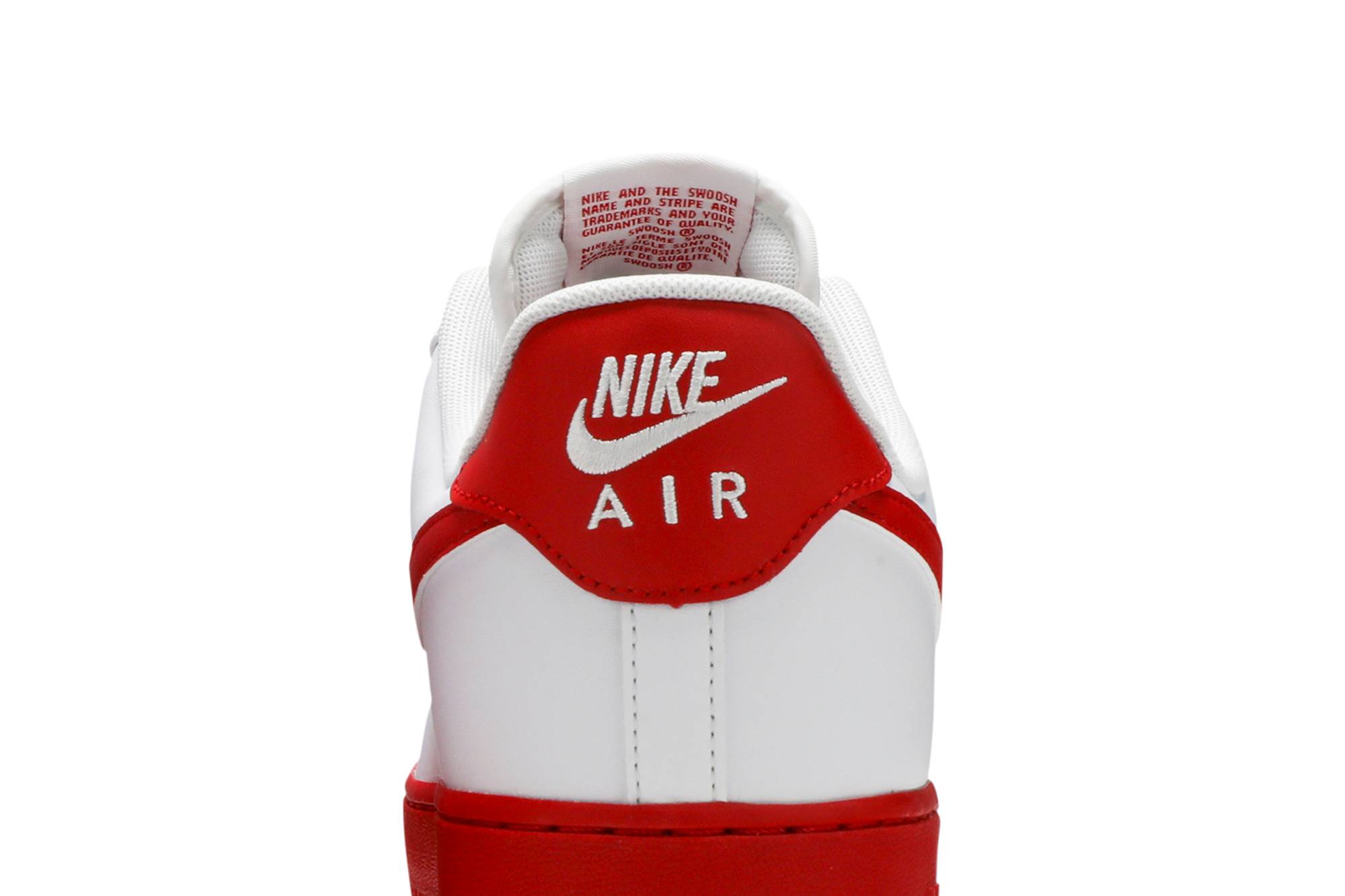 Nike Air Force 1 Low ‚White Red Sole‘