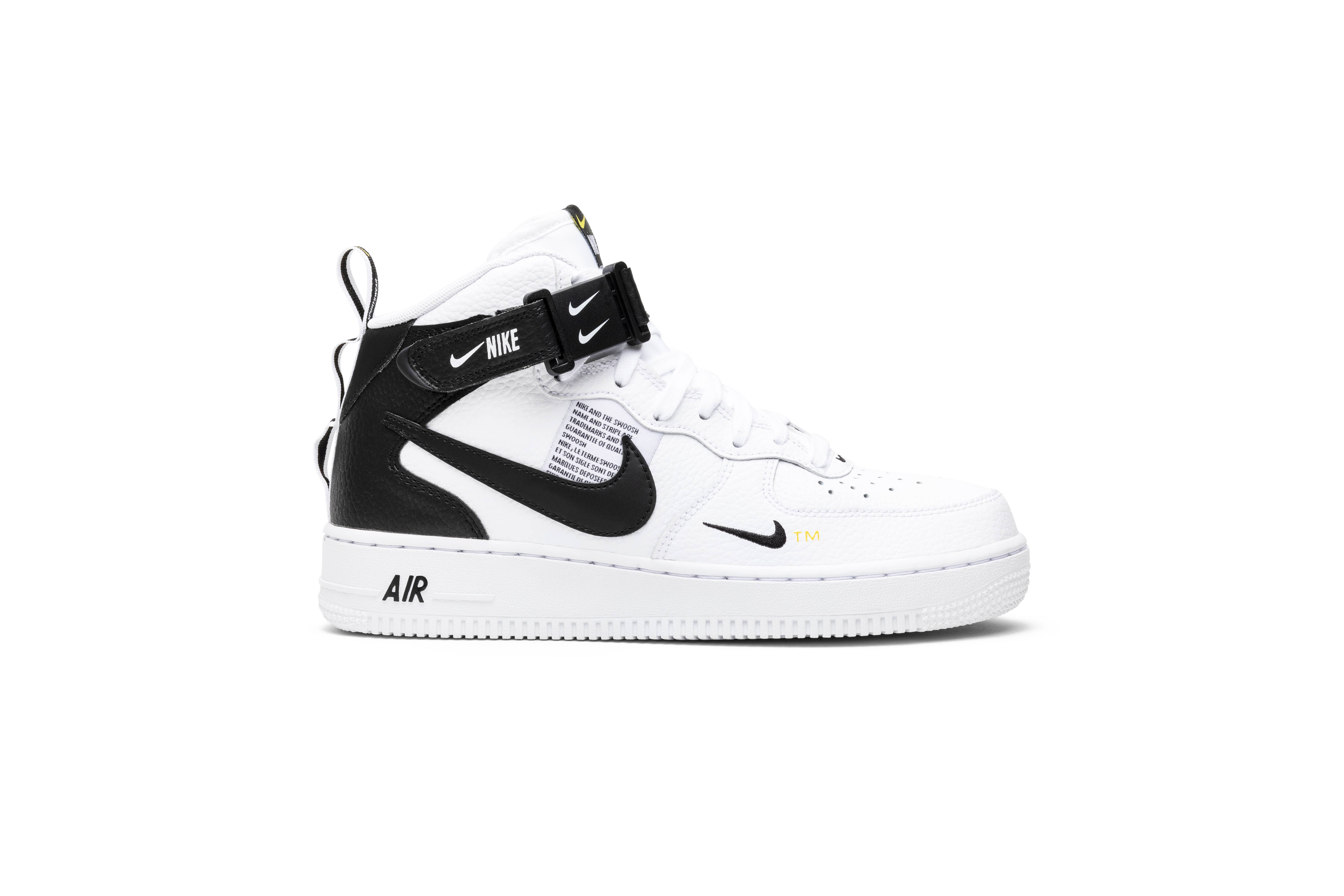 Nike Air Force 1 Mid Utility White Black