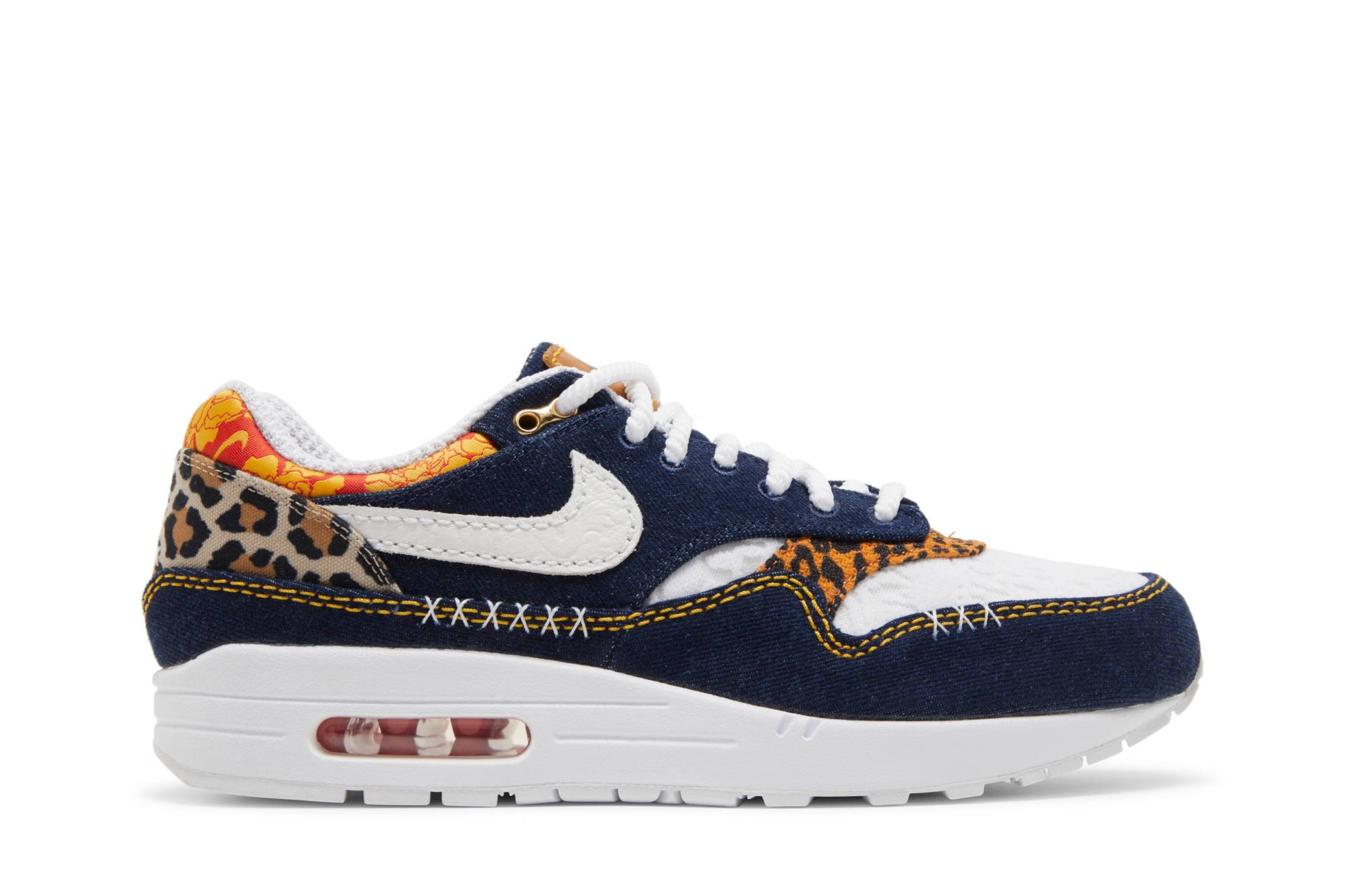 Nike Air Max 1 Premium ‚Denim Leopard‘