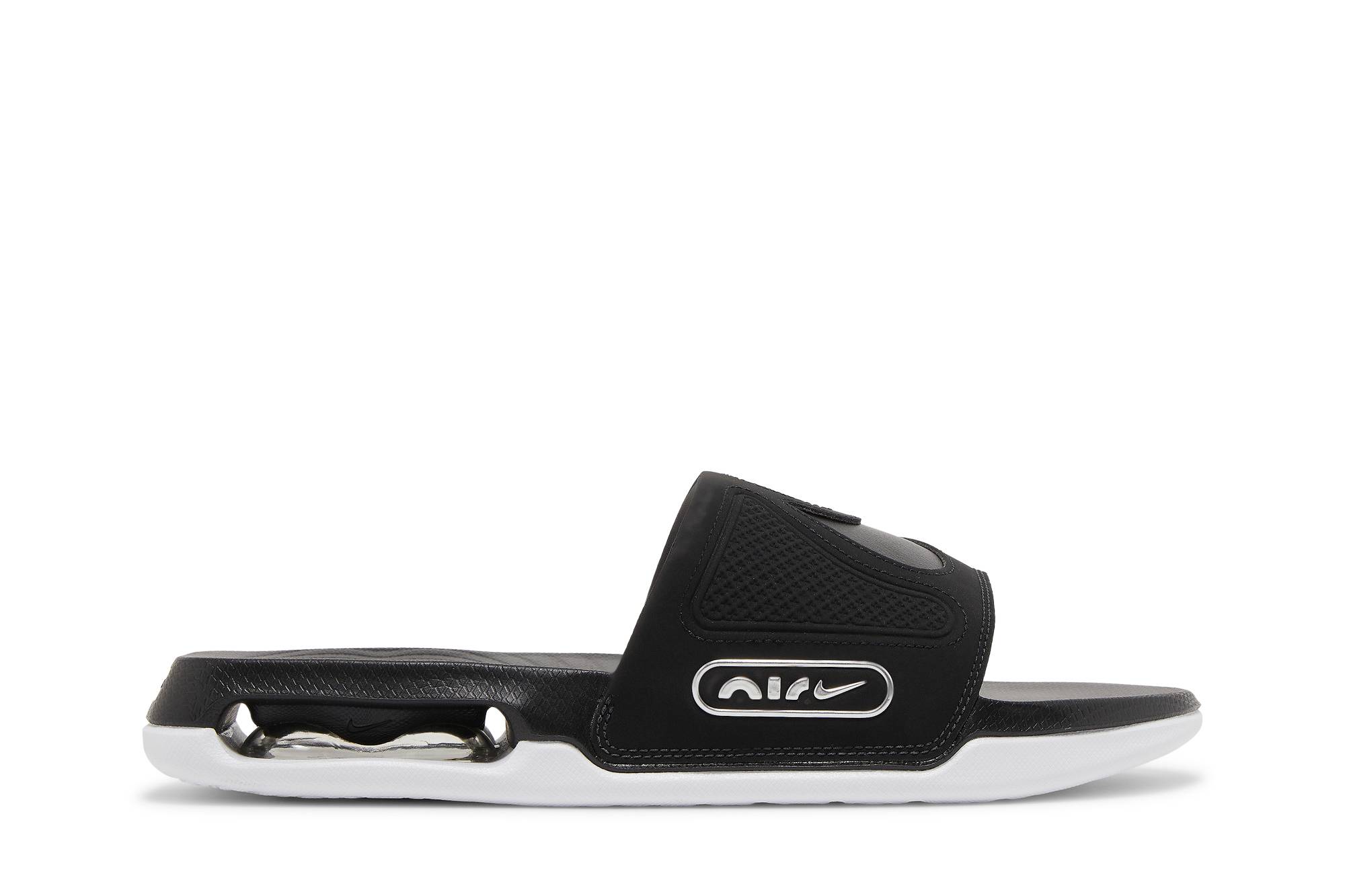 Nike Air Max Cirro Slides ‚Black Metallic Silver‘