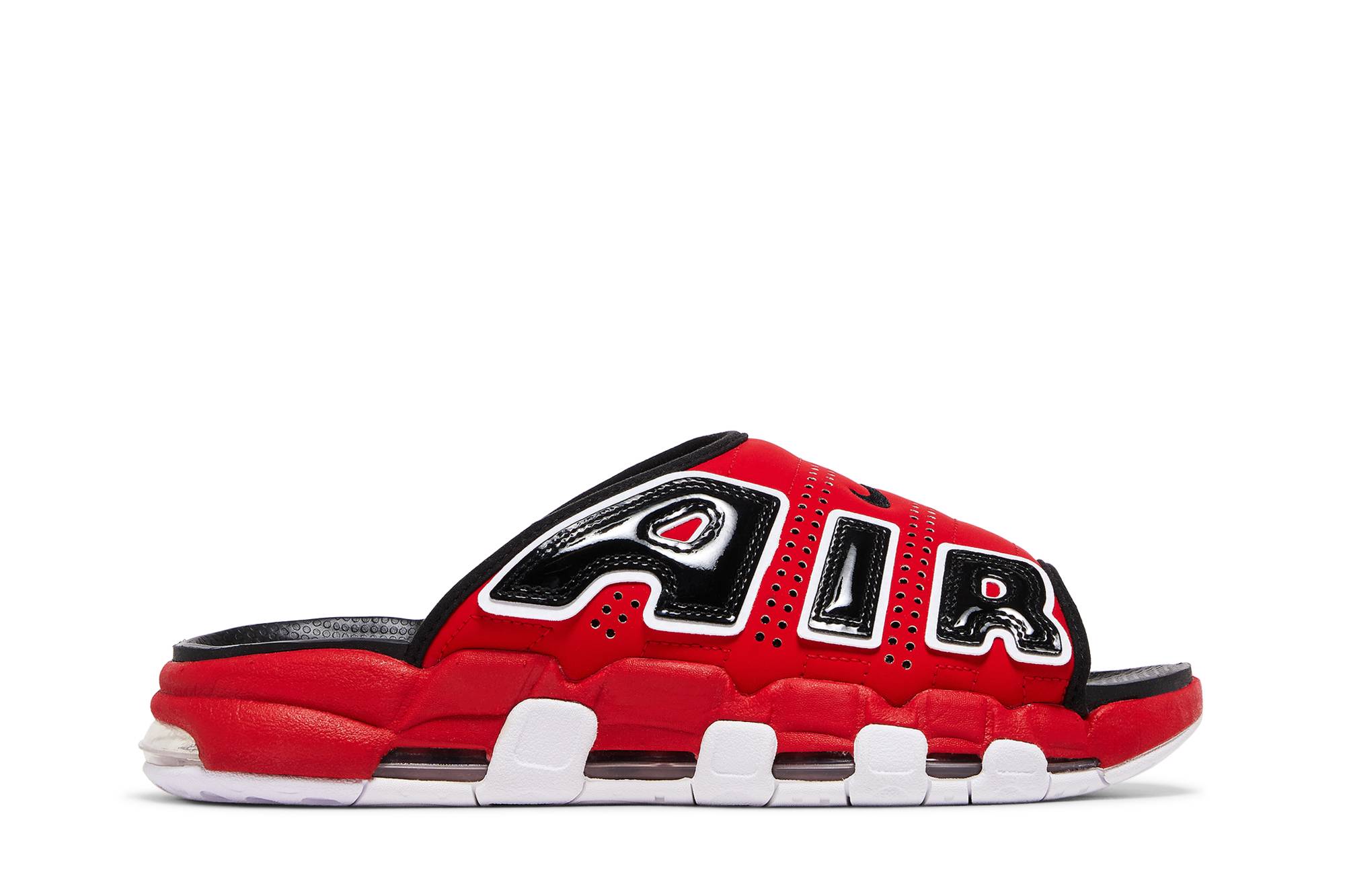 Nike Air More Uptempo Slide ‚Bulls‘  -
