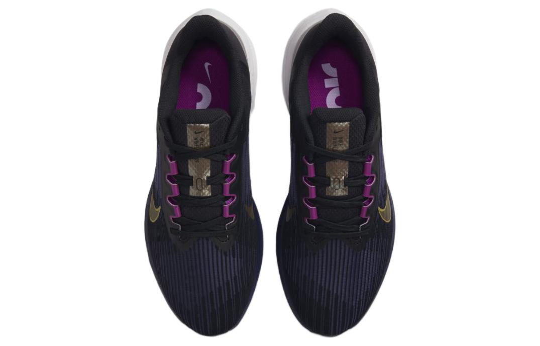 Nike Air Winflo 9 ‚Black Gold Suede‘