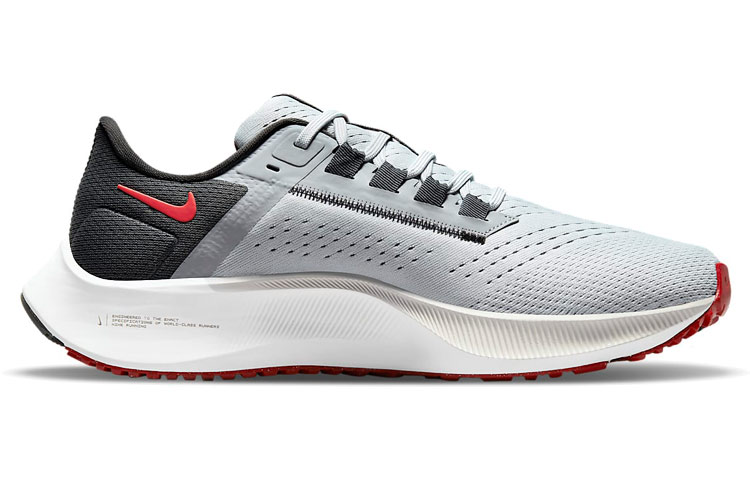 Nike Air Zoom Pegasus 38 ‚Pure Platinum Chile Red‘