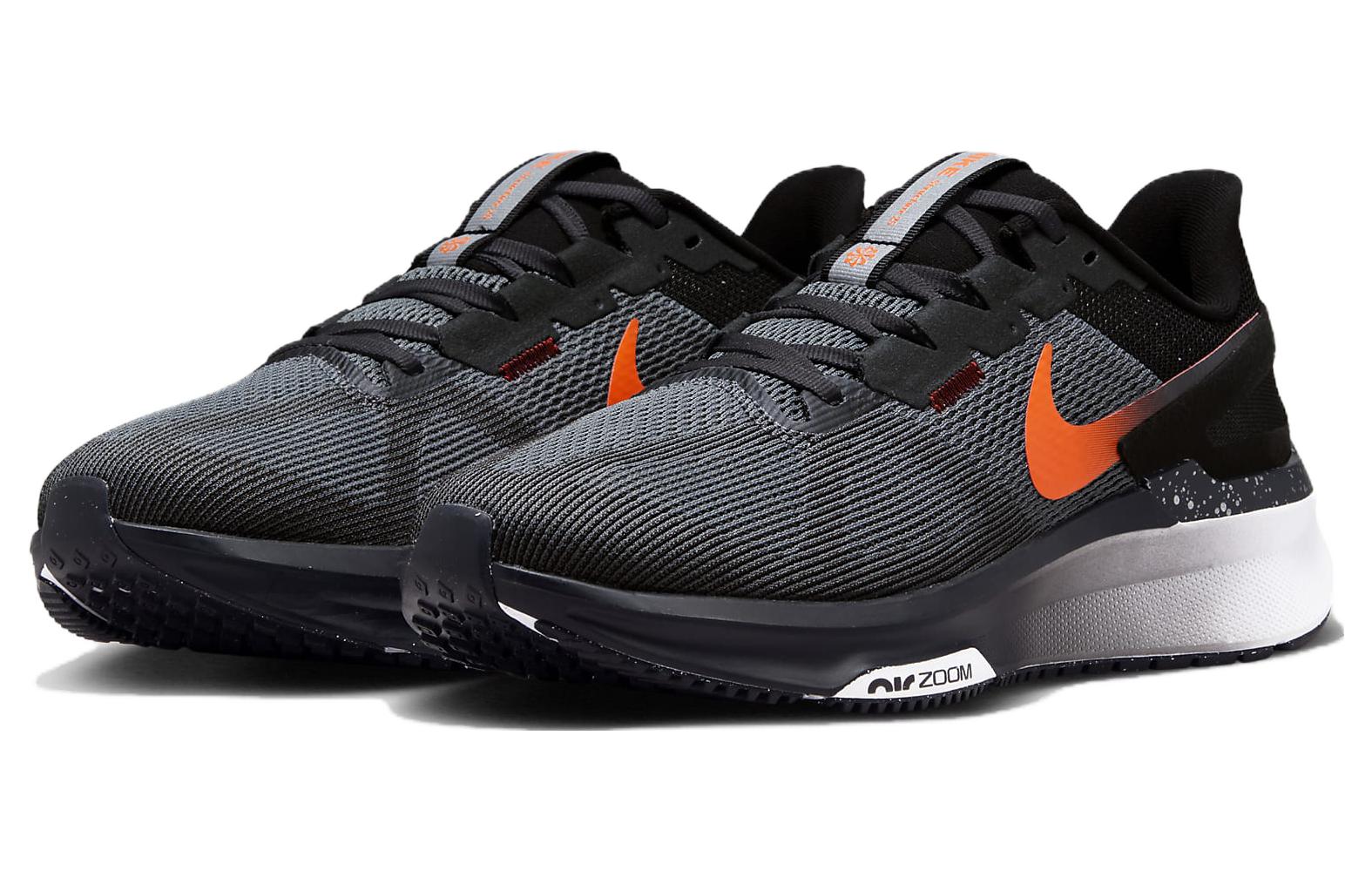 Nike Air Zoom Structure 25 ‚Smoke Grey Safety Orange‘