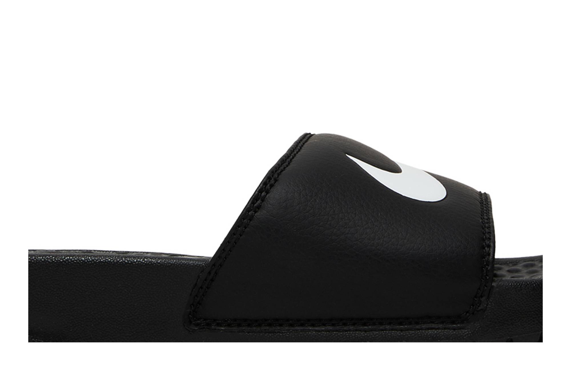 Nike Benassi Swoosh Slide ‚Black White‘