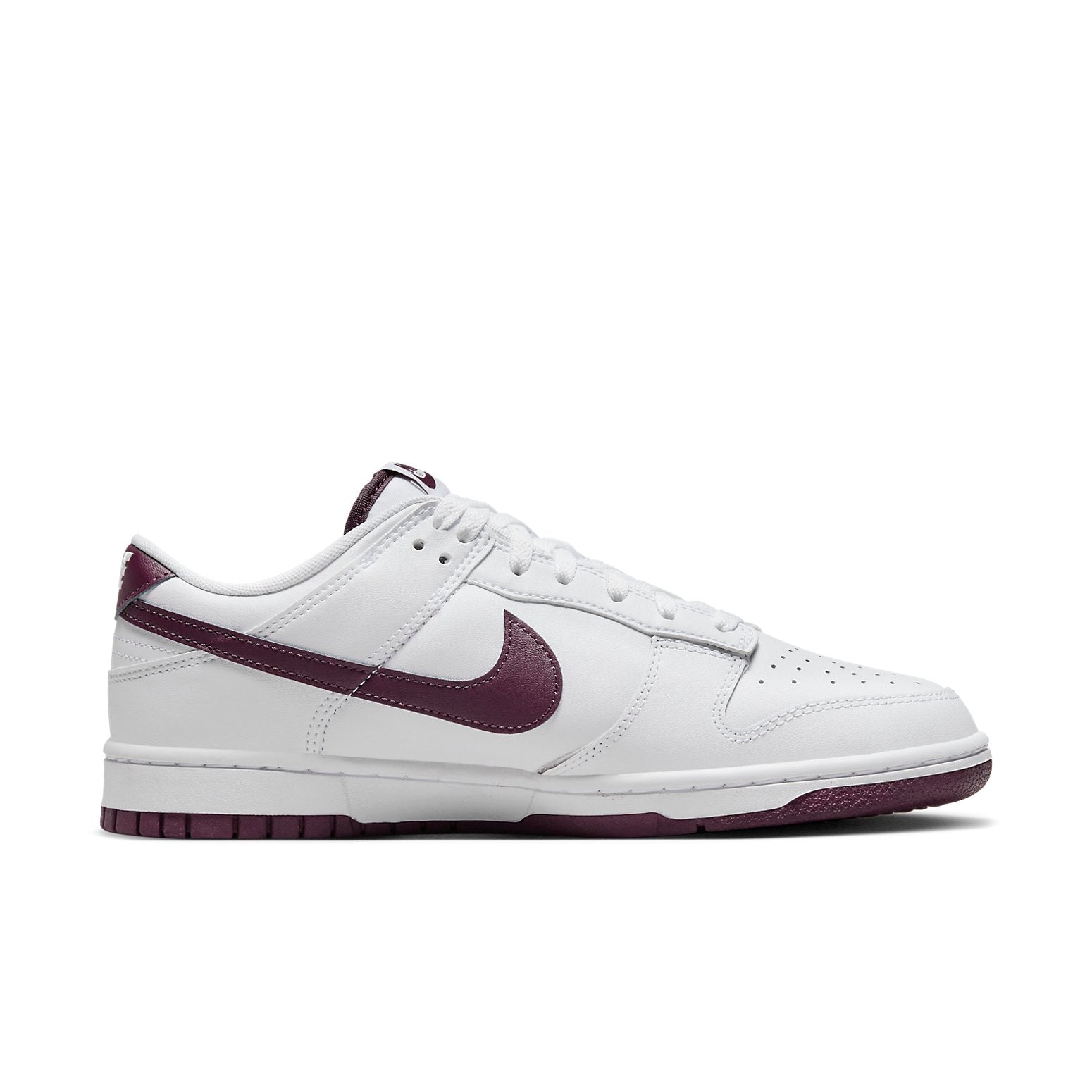 Nike Dunk Low ‚White Night Maroon‘