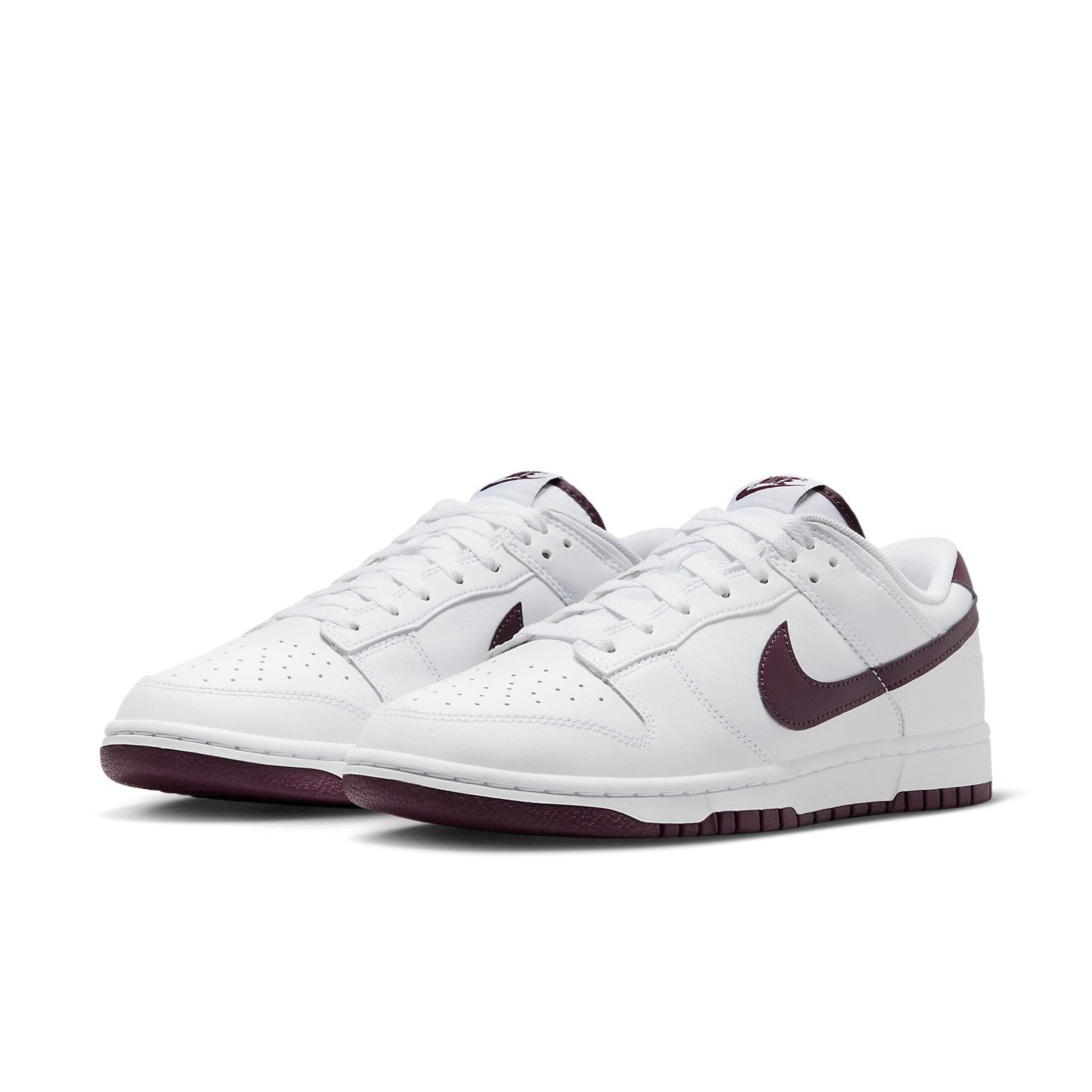 Nike Dunk Low ‚White Night Maroon‘