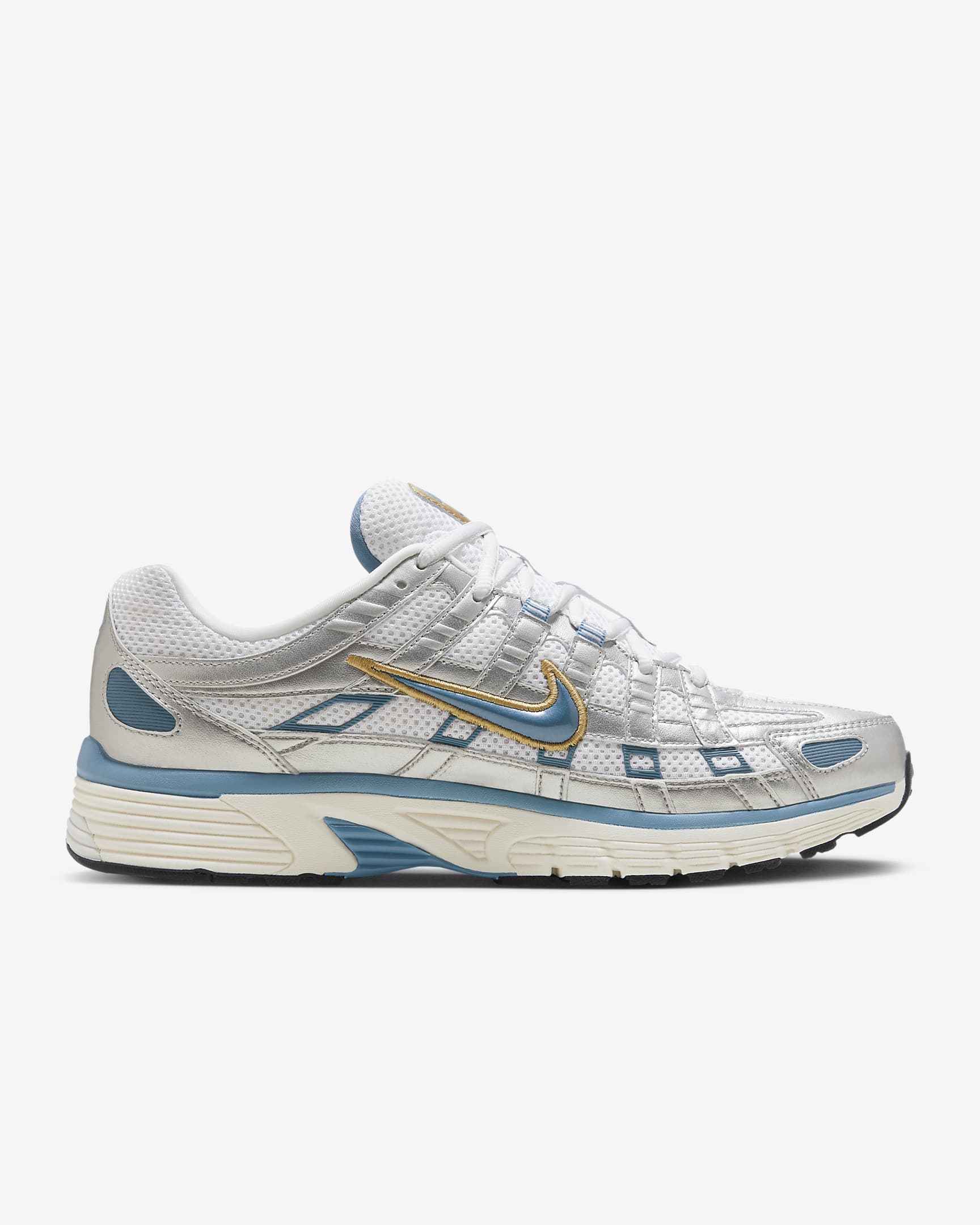 Nike P-6000 ‚White Metallic Silver‘