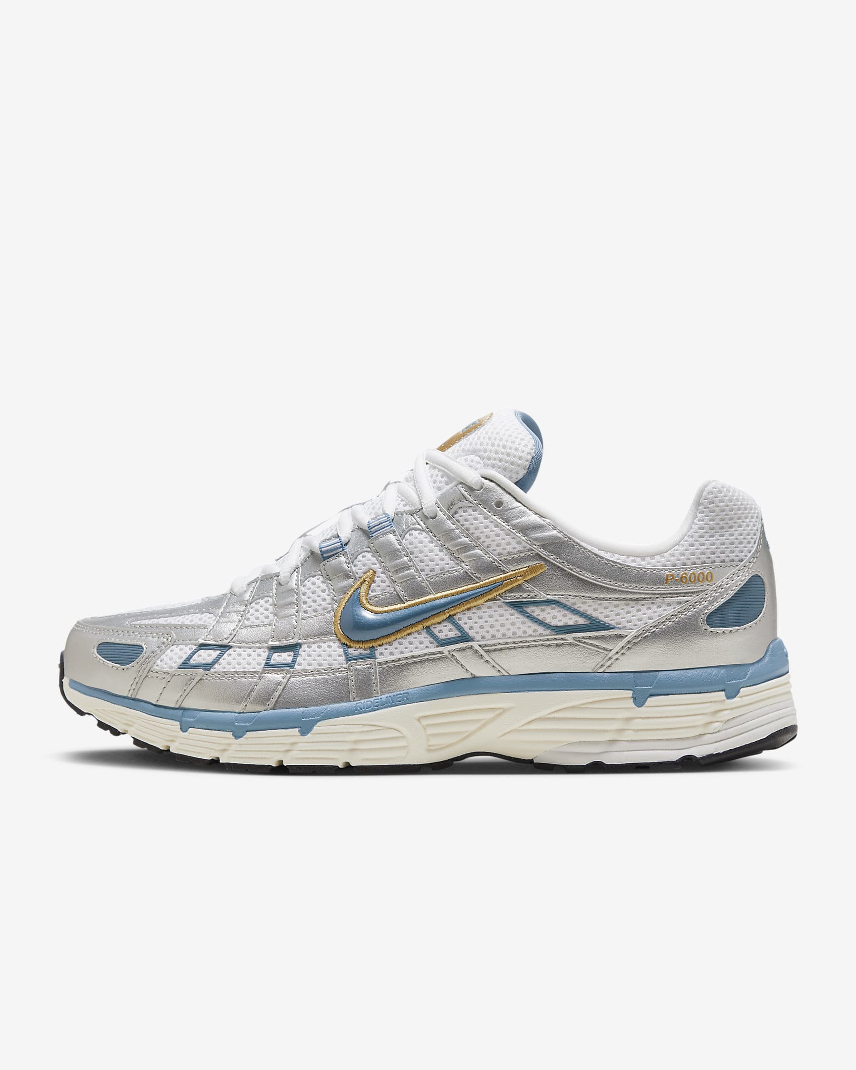 Nike P-6000 ‚White Metallic Silver‘