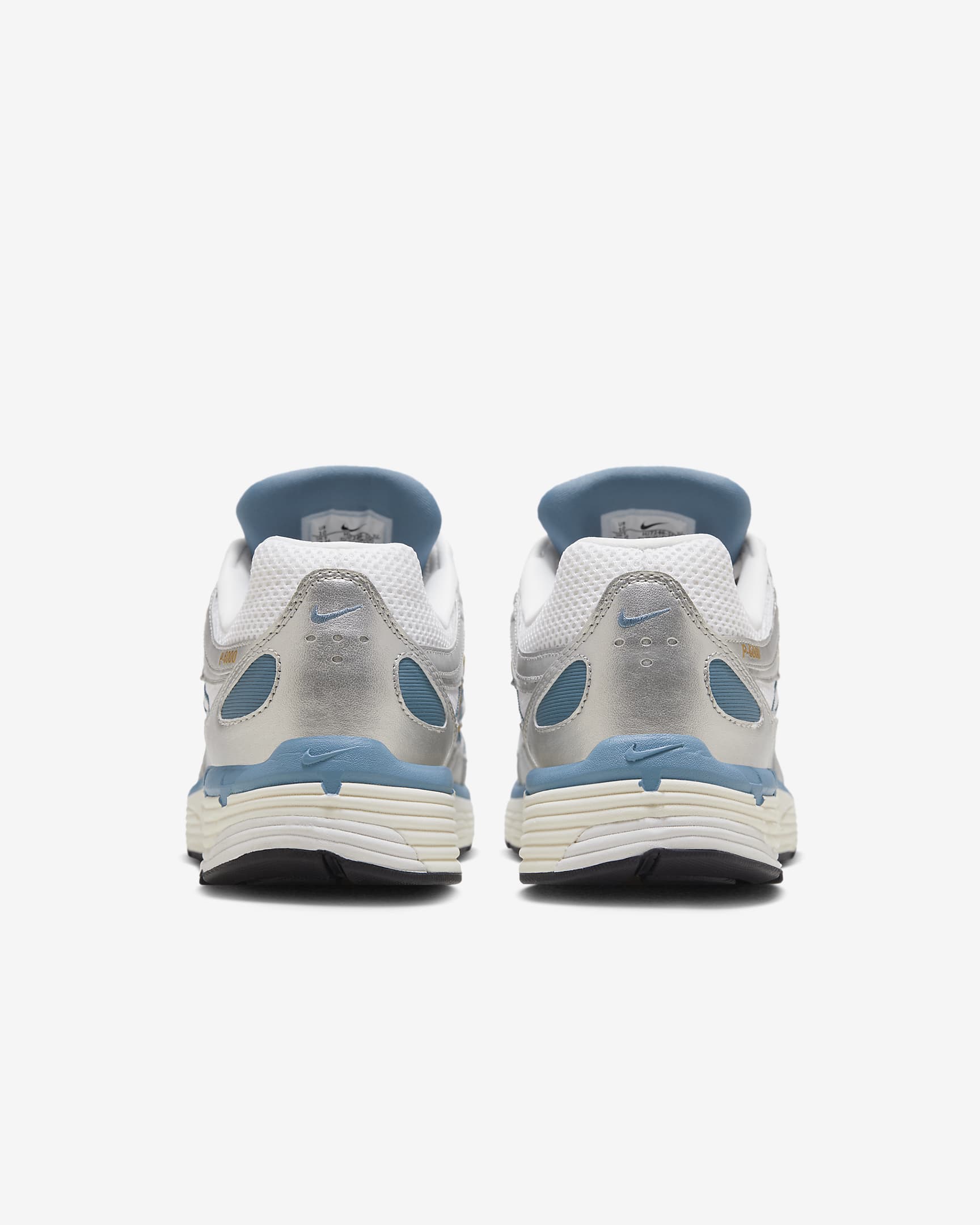 Nike P-6000 ‚White Metallic Silver‘