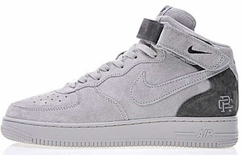 Nike Reigning Champ x Nike Air Force 1 Mid ‚Grey Black‘