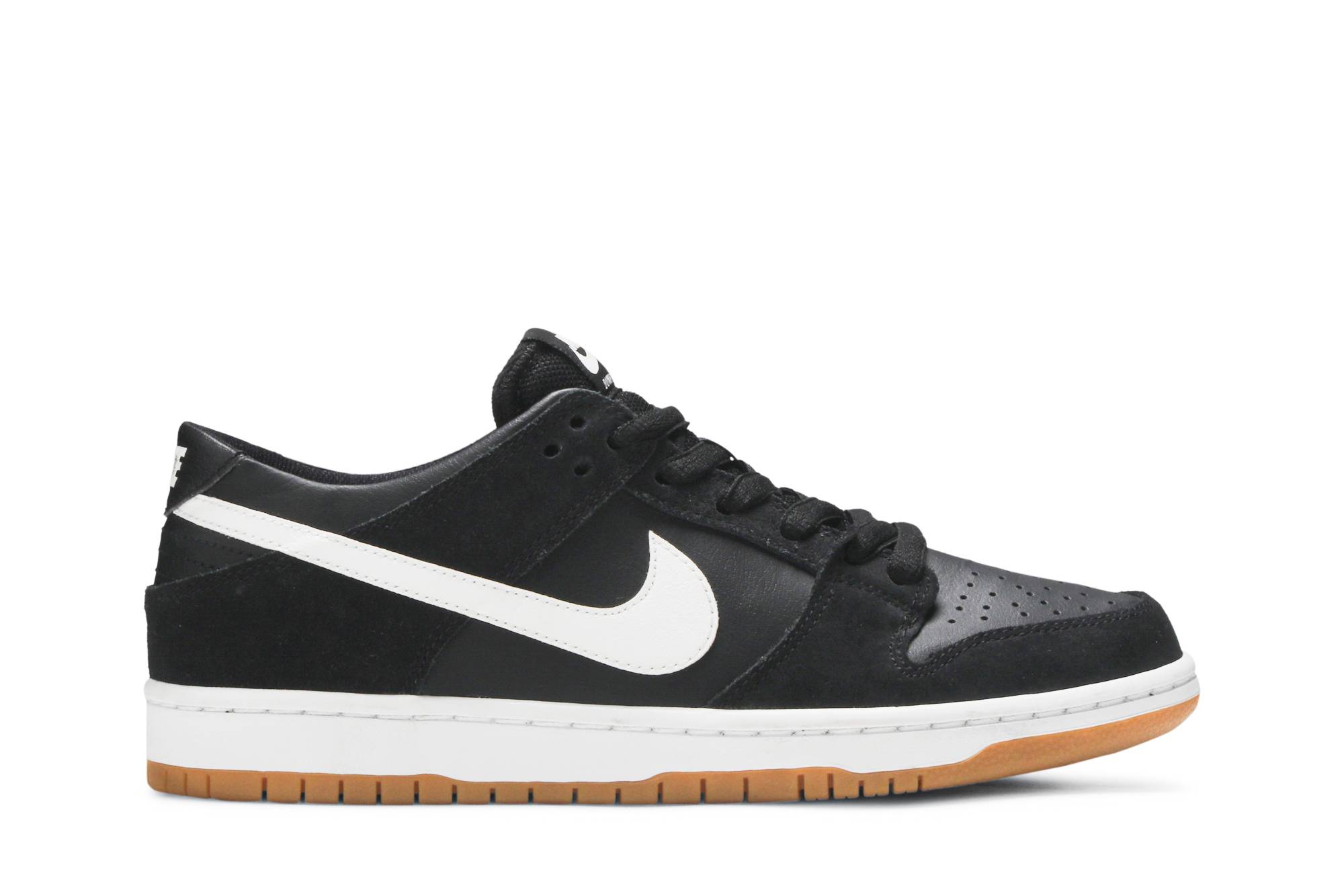 Nike SB Dunk Low Pro ‚Black White Gum‘