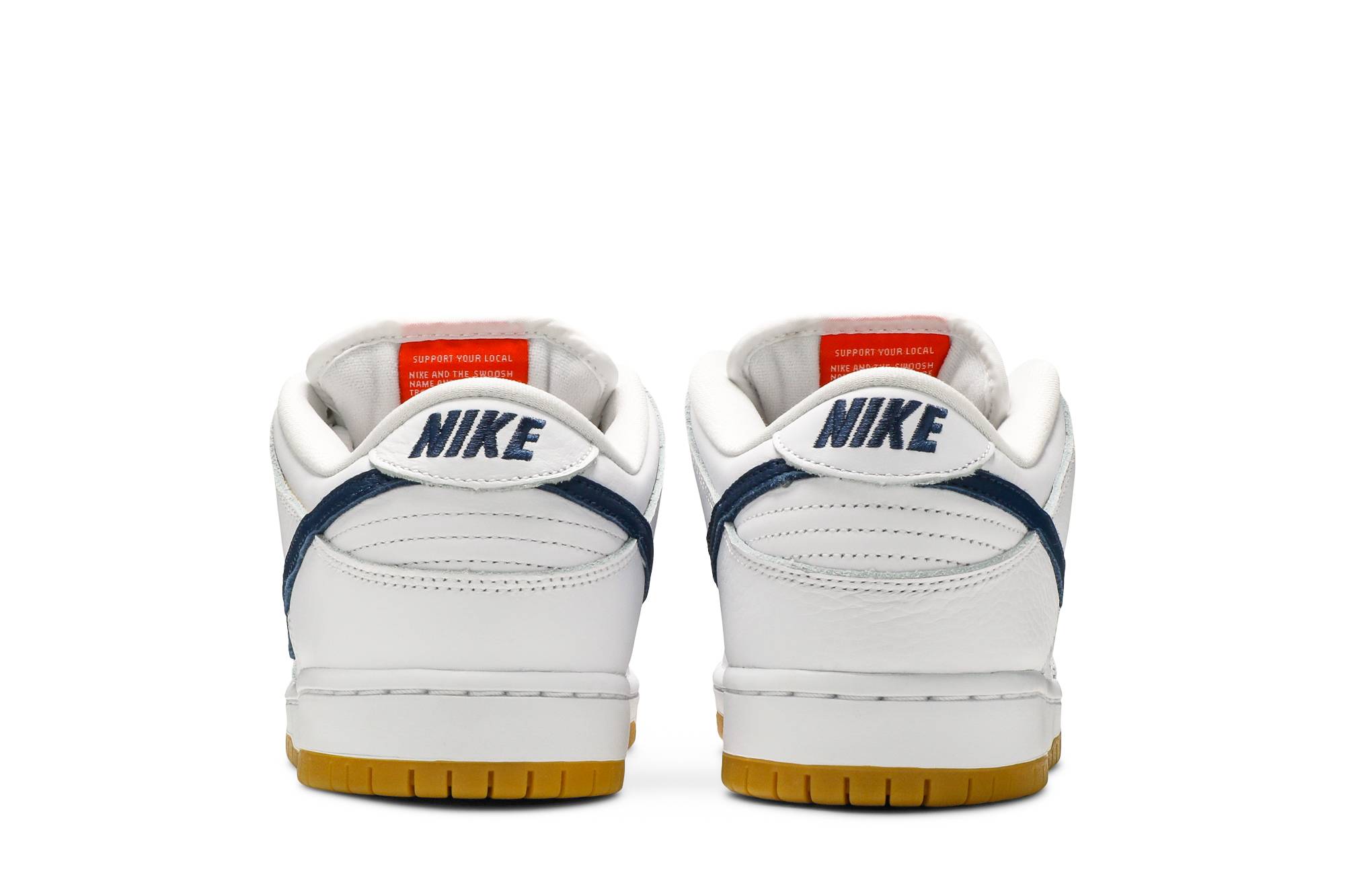Nike SB Dunk Low Pro ISO ‚Orange Label White Navy‘