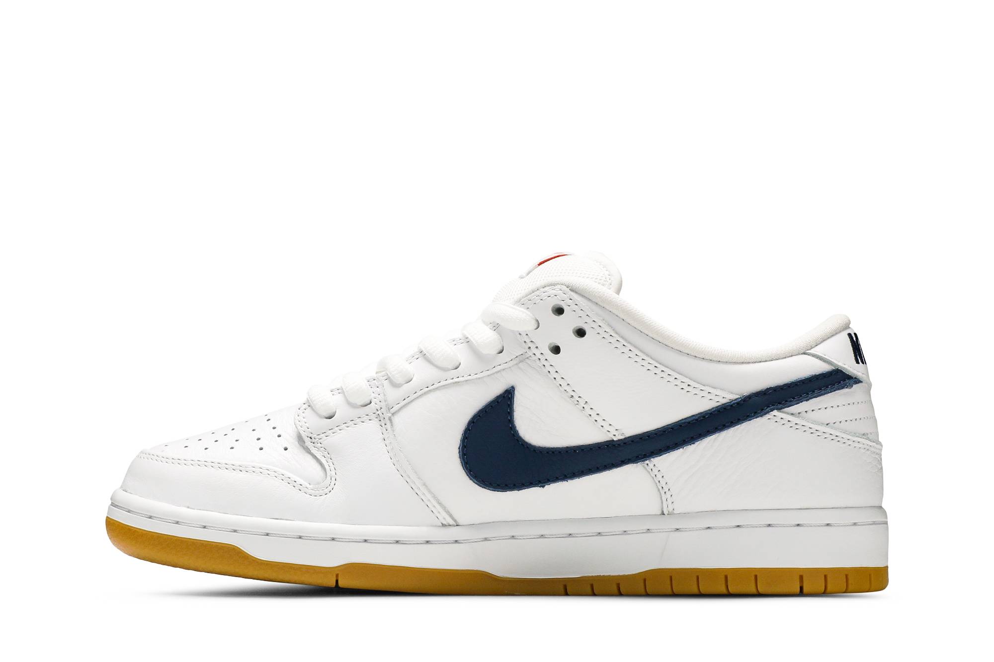 Nike SB Dunk Low Pro ISO ‚Orange Label White Navy‘