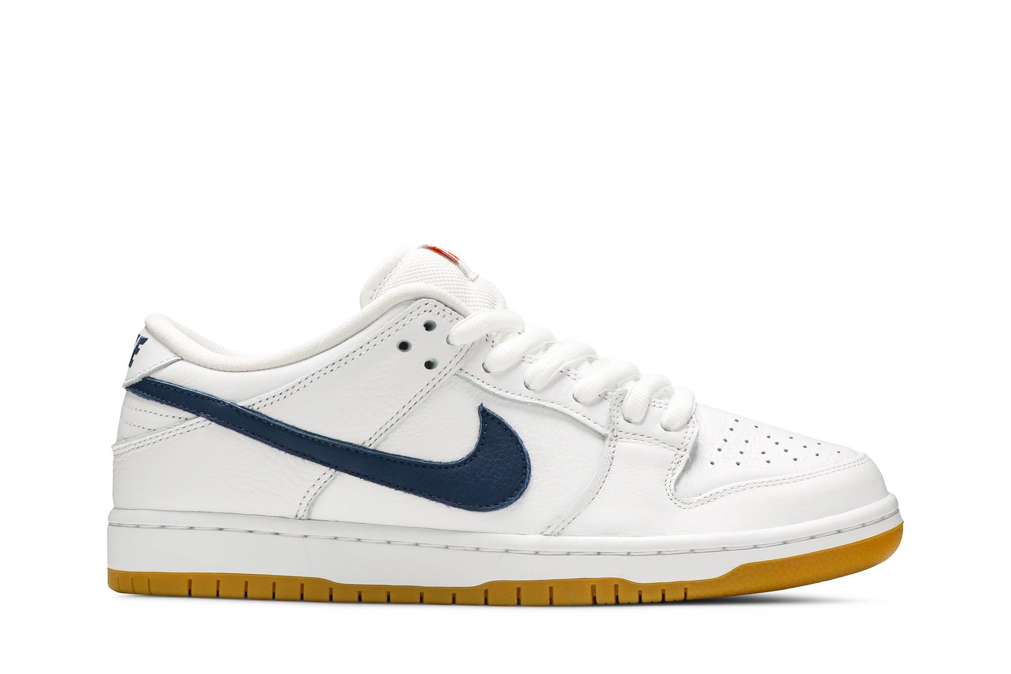 Nike SB Dunk Low Pro ISO ‚Orange Label White Navy‘