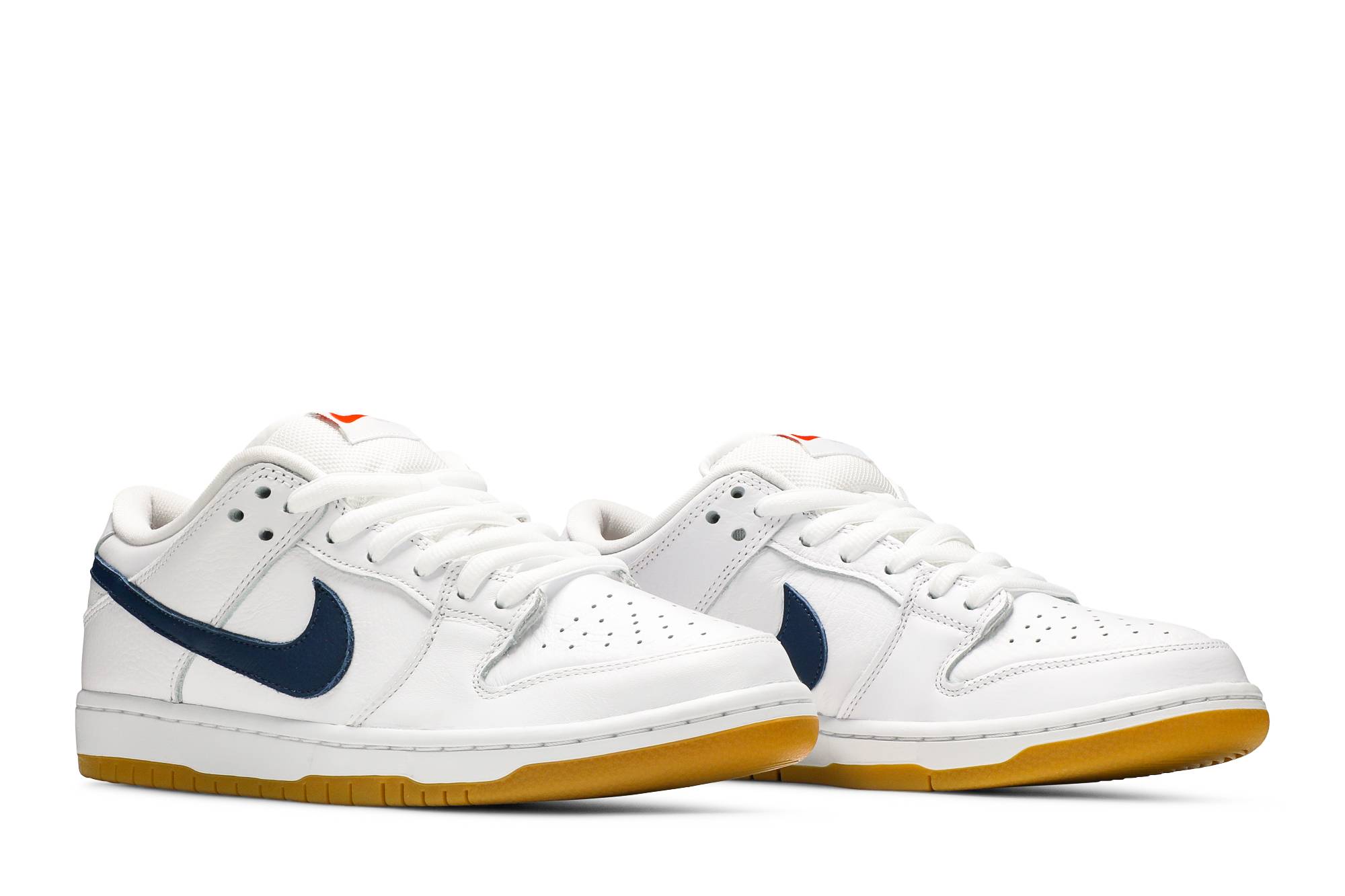 Nike SB Dunk Low Pro ISO ‚Orange Label White Navy‘