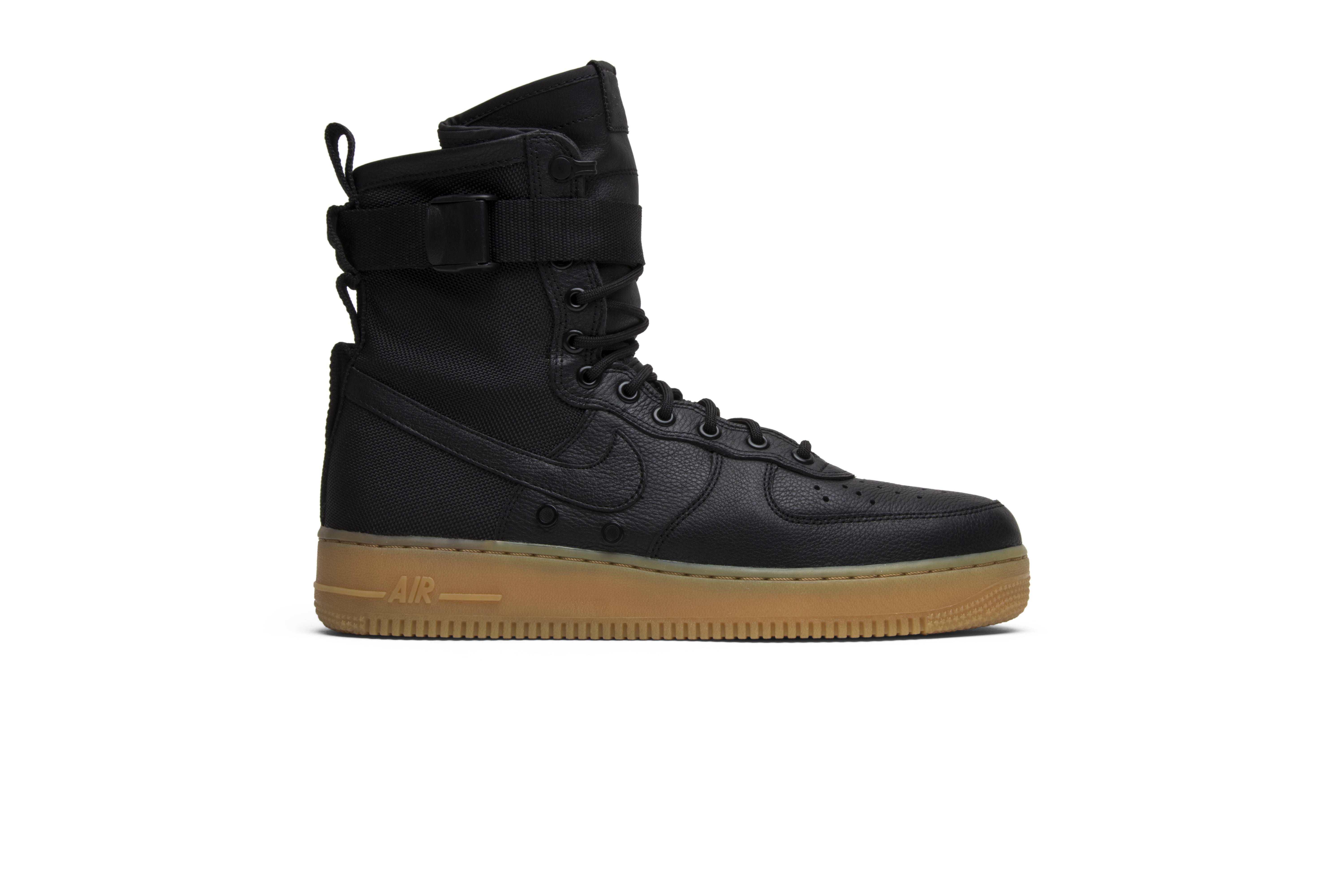 Nike SF Air Force 1 Black ‚Gum‘