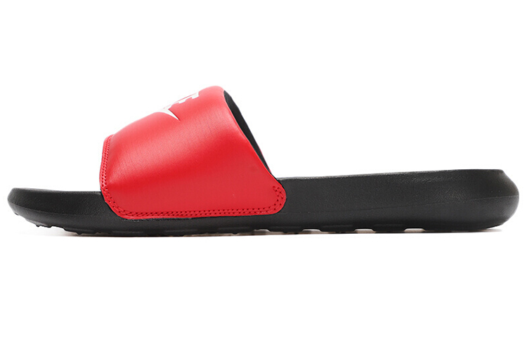 Nike Victori One Slide Mix Cozy Non-Slip Sports Black Red Sandals ‚Red Black‘