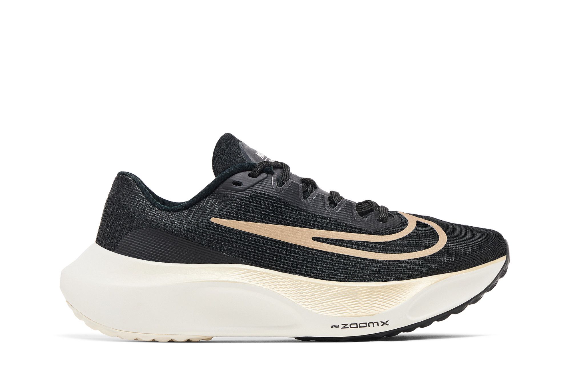 Nike Zoom Fly 5 ‚Black Metallic Gold Grain‘