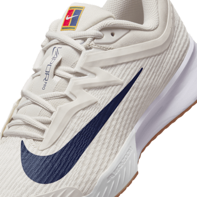 NikeCourt Air Zoom Vapor Pro 3 HC ‚Light Bone Binary Blue‘