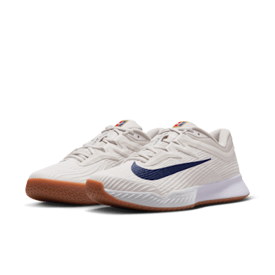 NikeCourt Air Zoom Vapor Pro 3 HC ‚Light Bone Binary Blue‘