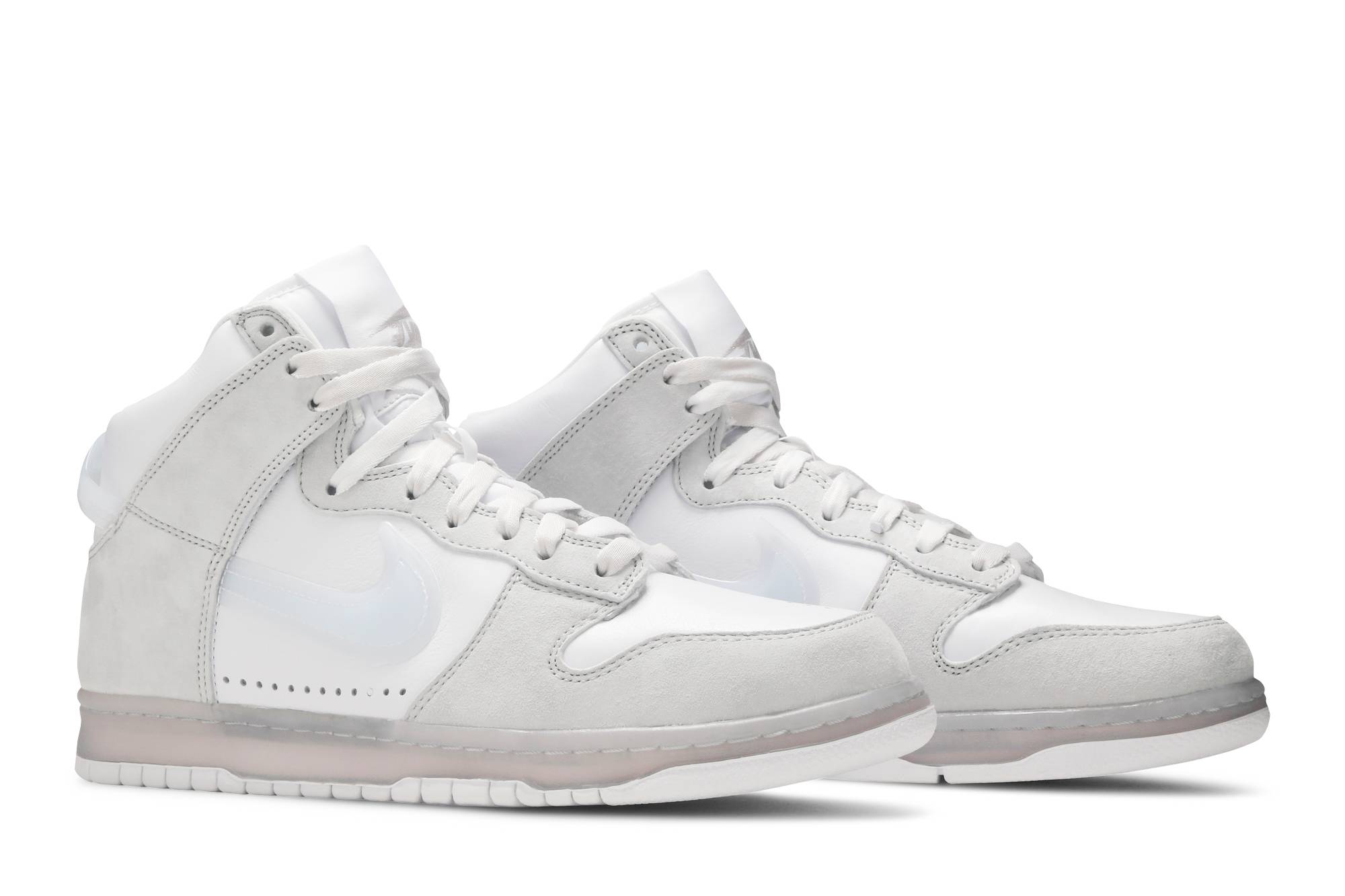 Slam Jam x Nike Dunk High ‚White Platinum‘