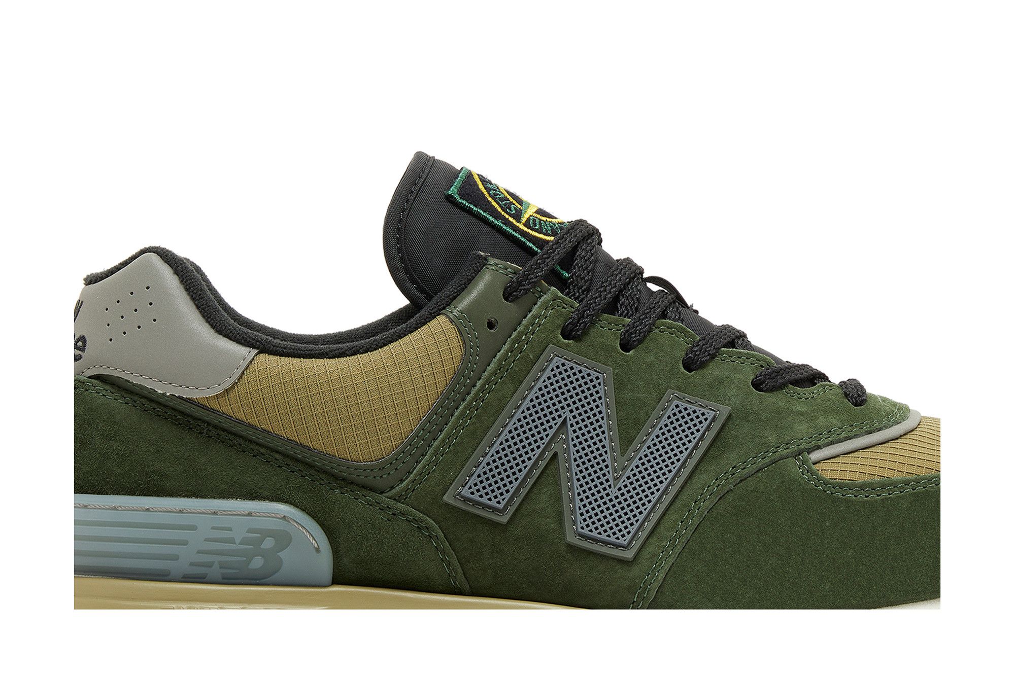 Stone Island x New Balance 574 Legacy ‚Dark Green‘