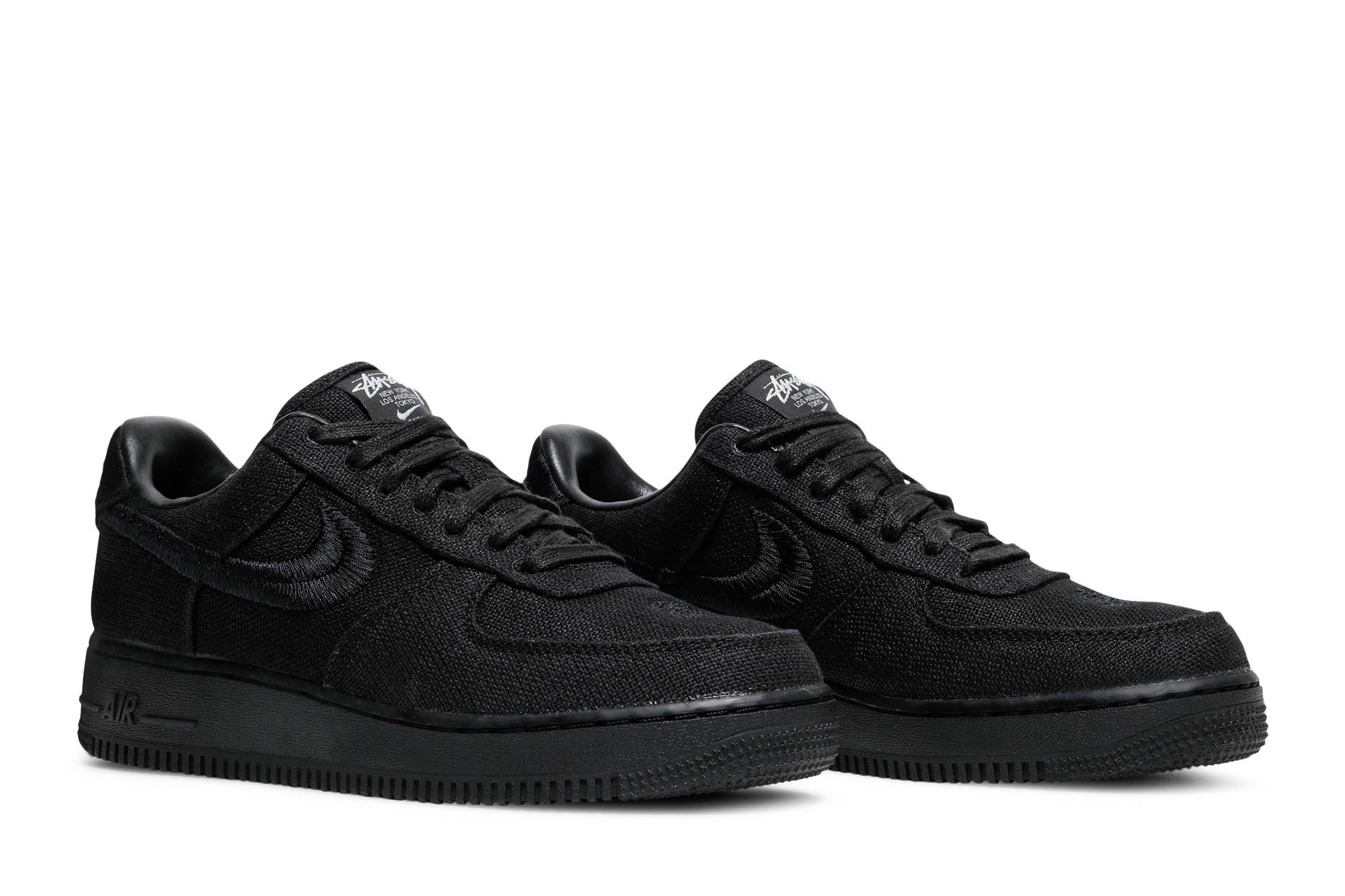 Stüssy x Nike Air Force 1 Low ‚Triple Black‘