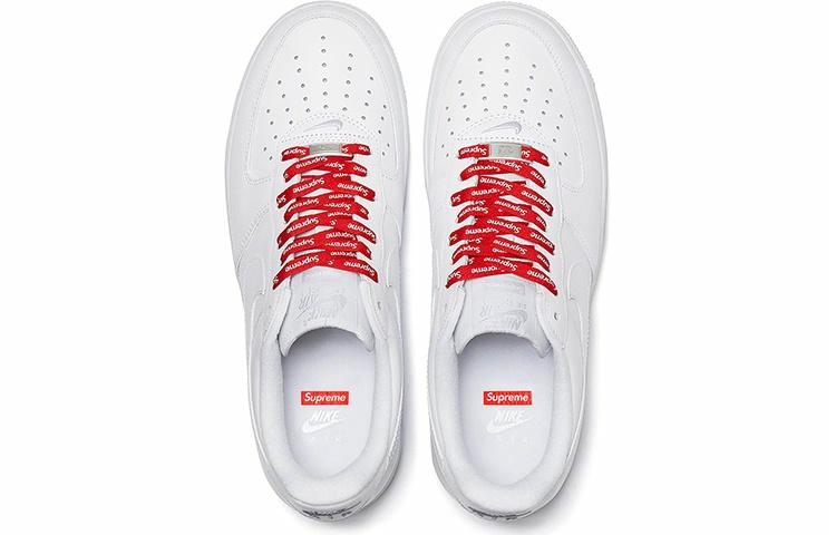 Supreme x Nike Air Force 1 Low ‚Box Logo - White‘