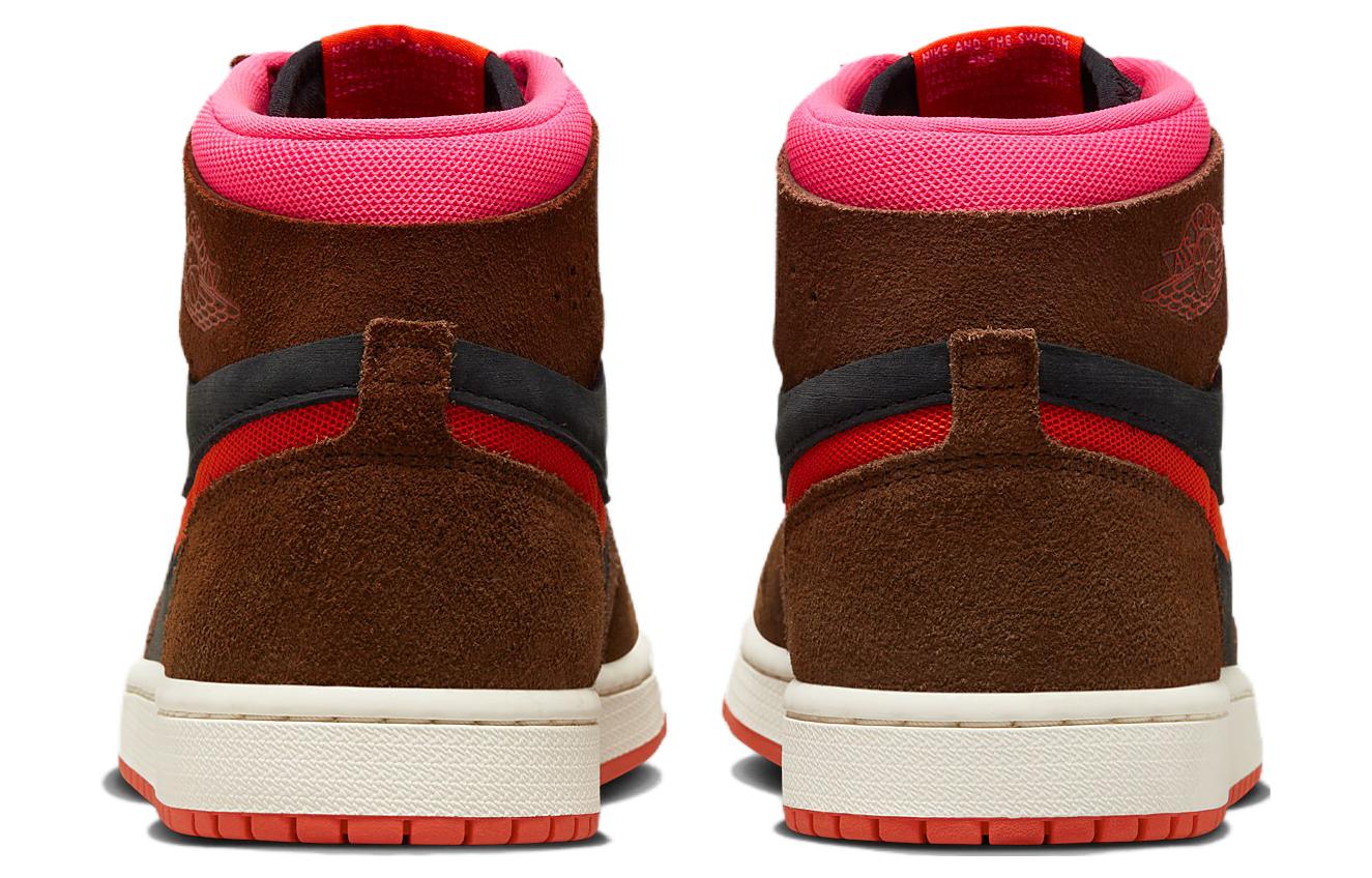 Wmns Jordan 1 High Zoom Comfort 2 ‚Cacao Wow Picante Red‘