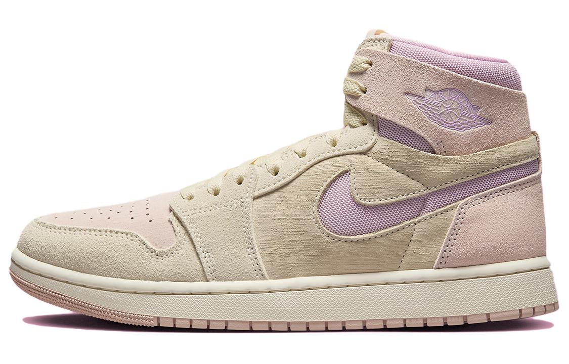 Wmns Jordan 1 High Zoom Comfort 2 ‚Muslin Plum Chalk‘