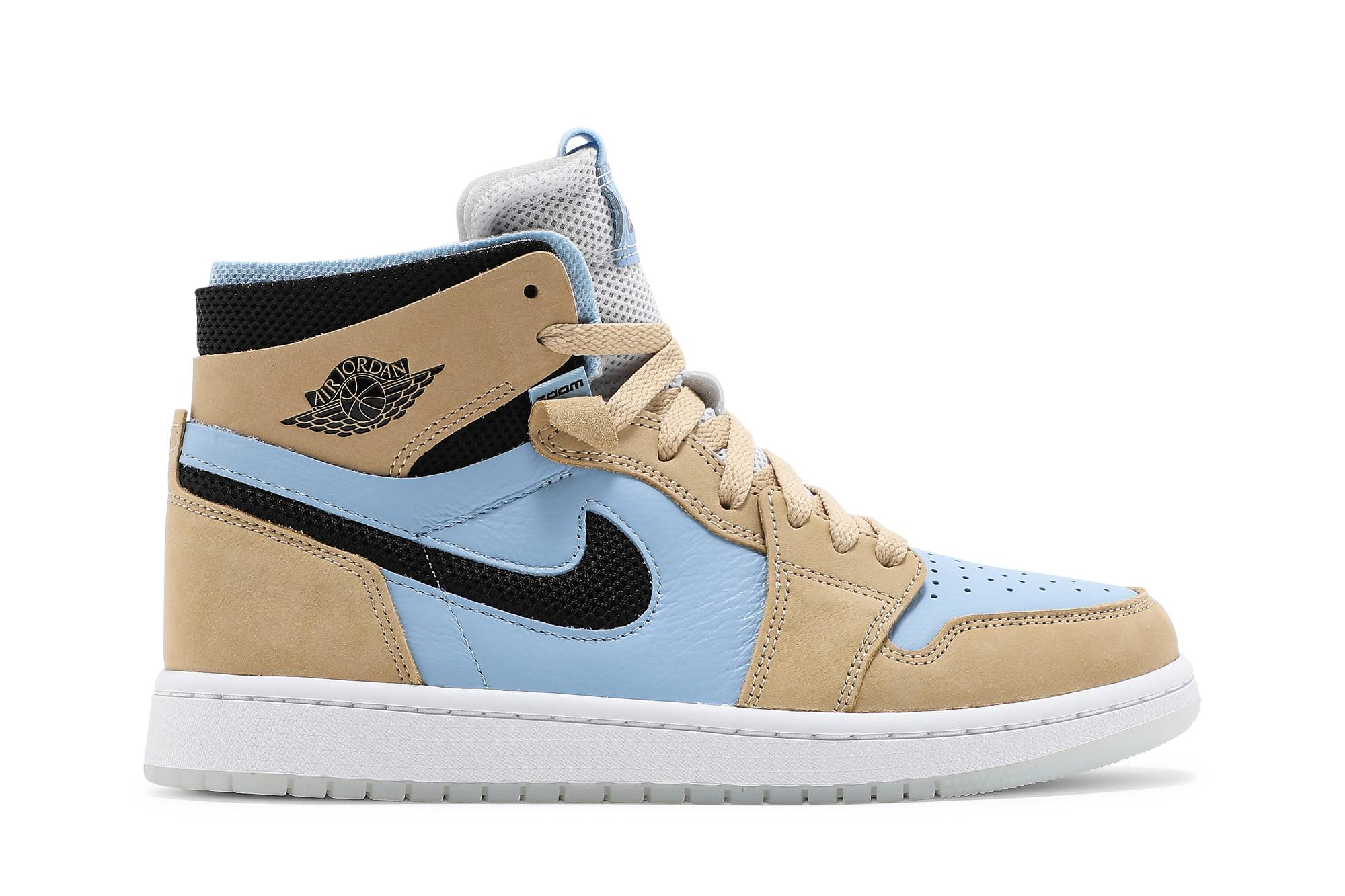 Wmns Jordan 1 High Zoom Comfort High ‚Psychic Blue Sesame‘