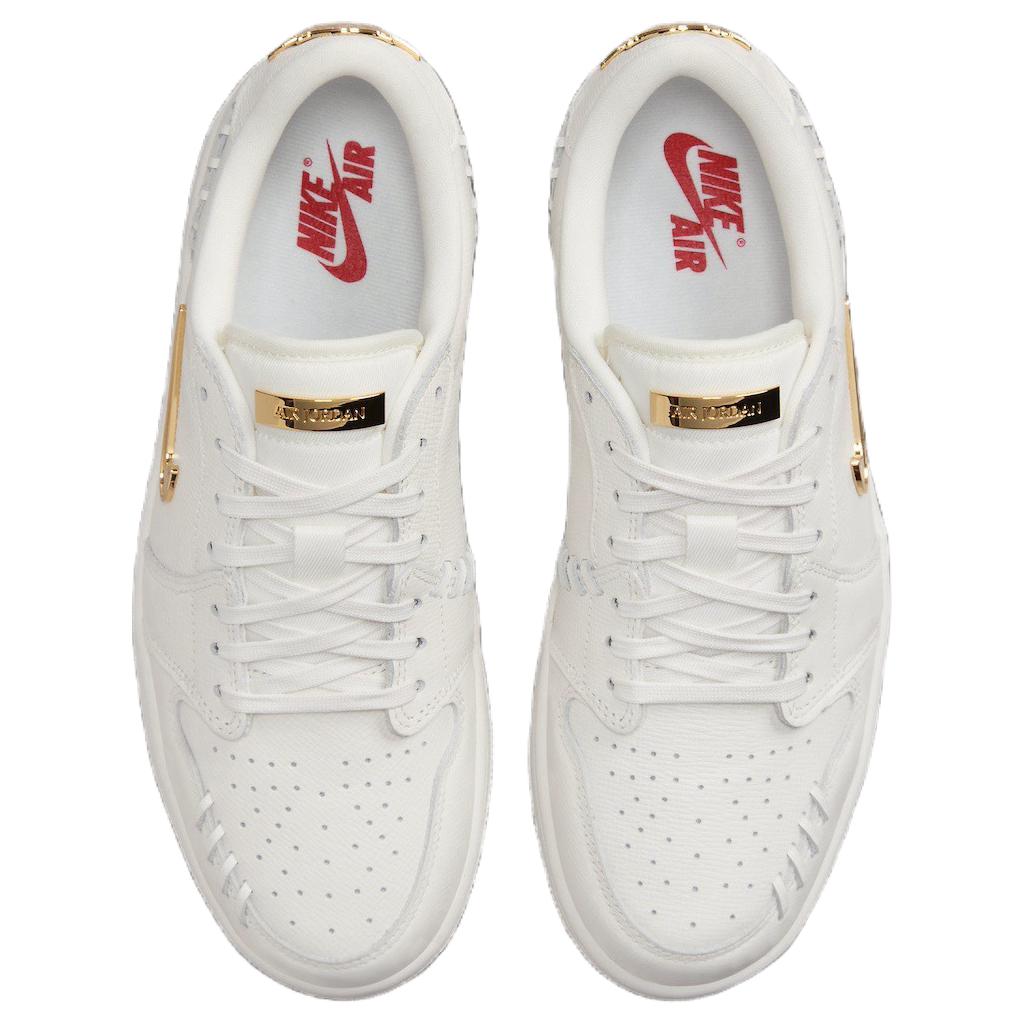 Wmns Jordan 1 Low Method of Make ‚Sail Metallic Gold‘