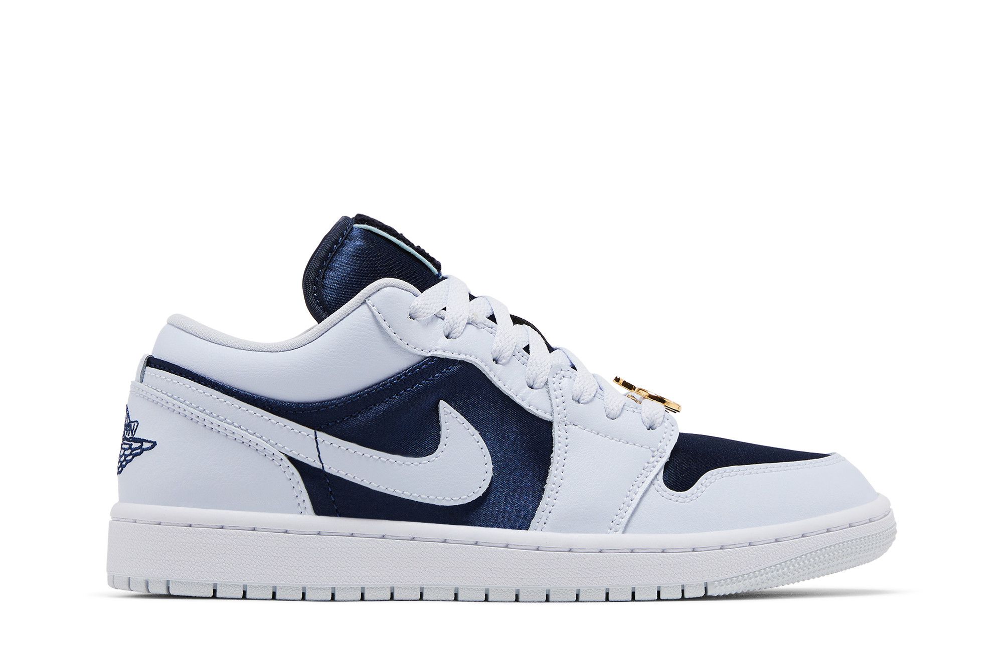 Wmns Jordan 1 Low SE ‚Midnight Navy Gold Charms‘