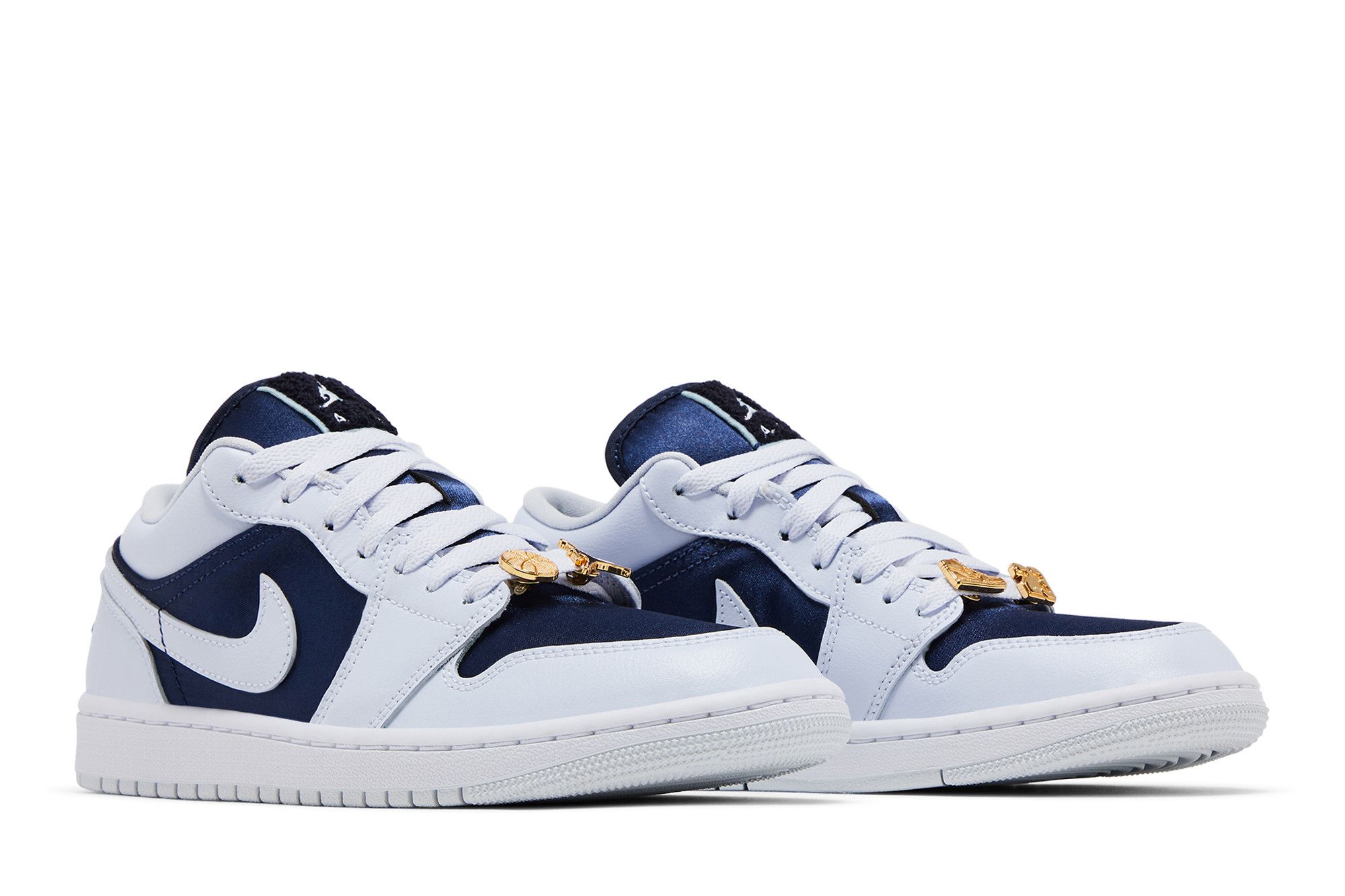 Wmns Jordan 1 Low SE ‚Midnight Navy Gold Charms‘