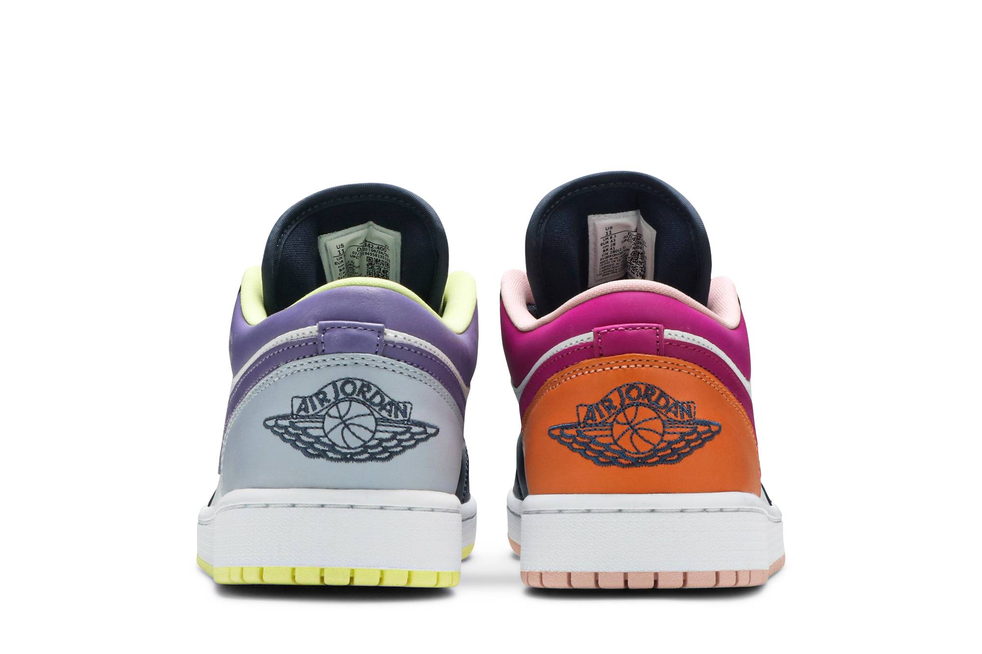 Wmns Jordan 1 Low SE ‚Mismatched - Purple Magenta‘