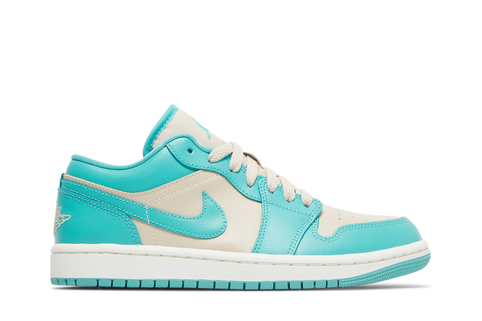 Wmns Jordan 1 Low ‚Tropical Teal Sandy Beige‘