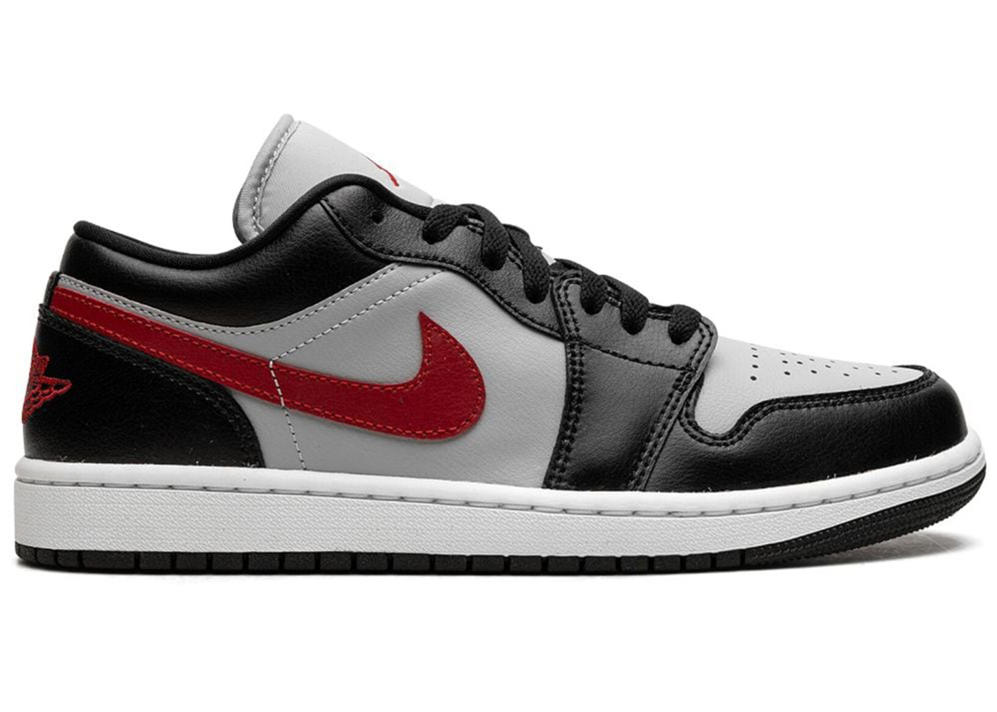 Wmns Jordan 1 Low ‚Wolf Grey Gym Red‘