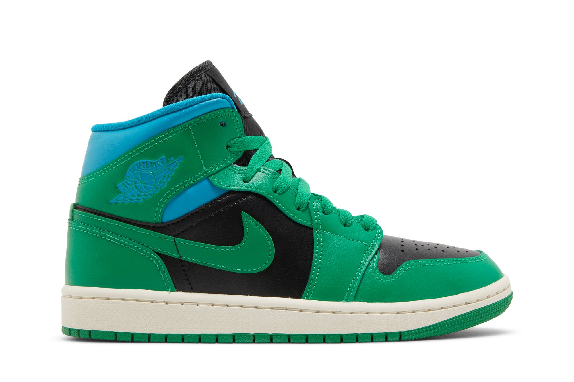 Wmns Jordan 1 Mid ‚Lucky Green Aquatone‘