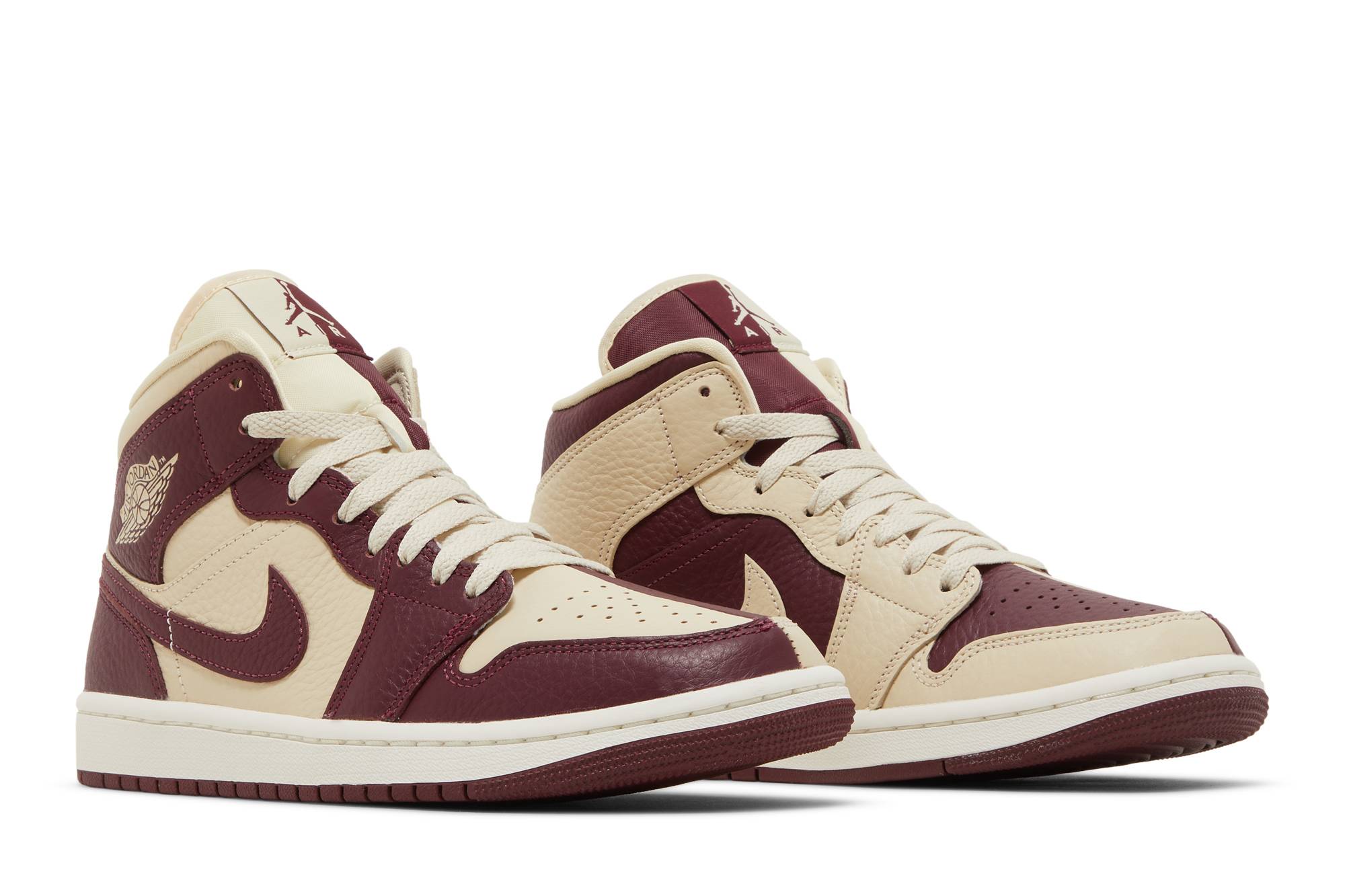 Wmns Jordan 1 Mid SE ‚Split - Beach Cherrywood‘