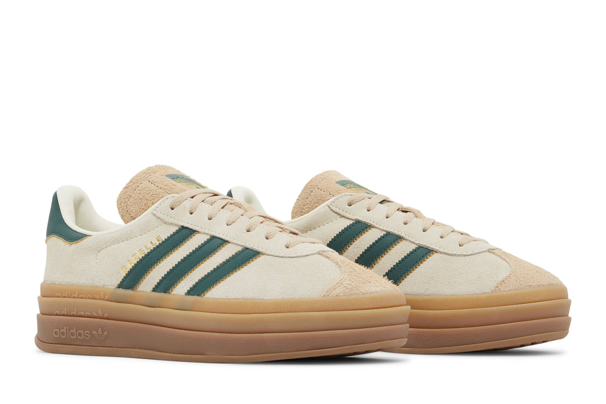 (Women) adidas Gazelle Bold ‚Cream Collegiate Green‘