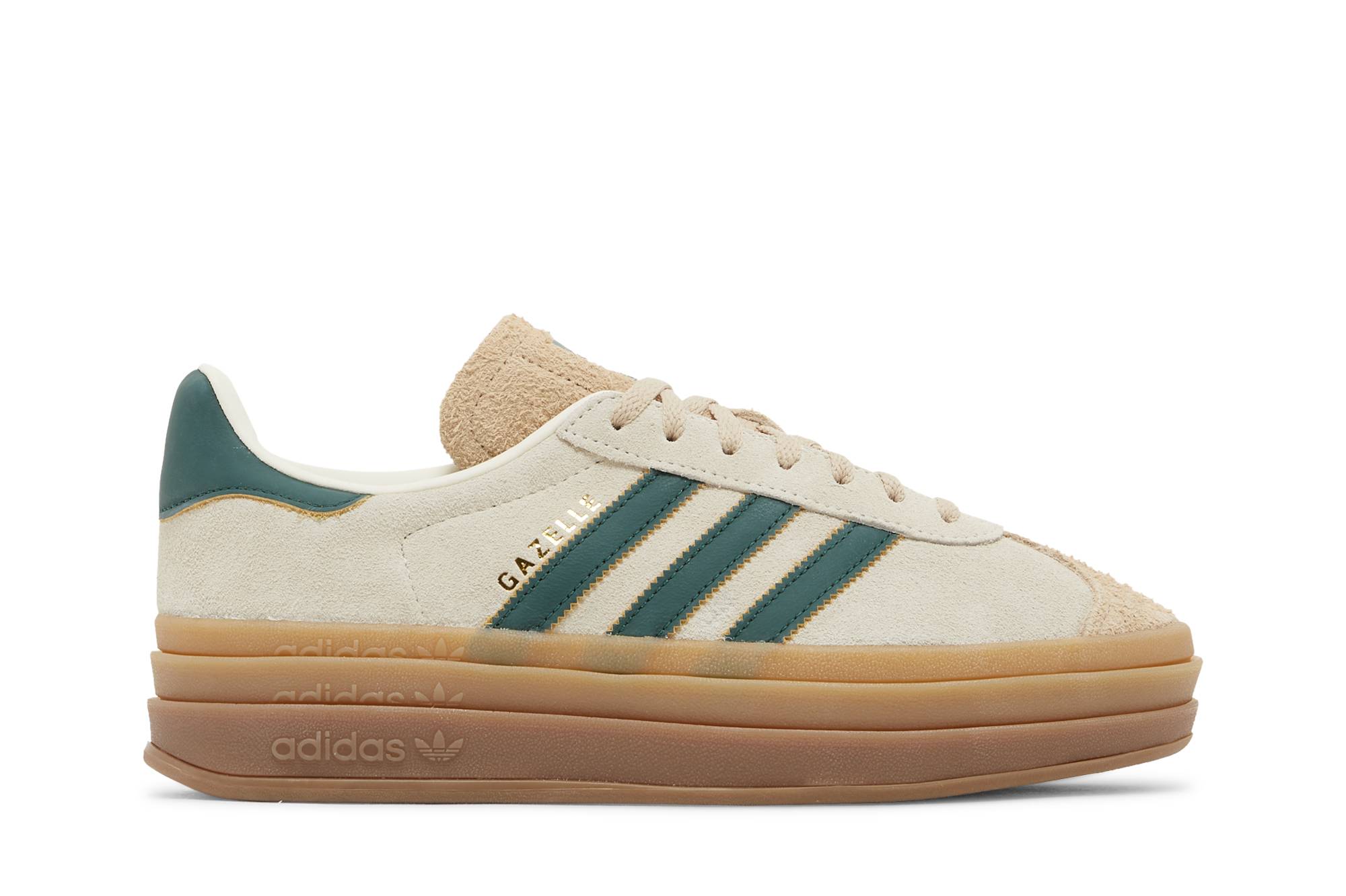 (Women) adidas Gazelle Bold ‚Cream Collegiate Green‘