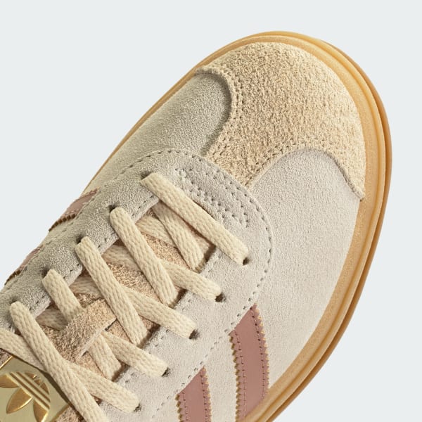 (Women) Adidas Gazelle Bold Cream White/Warm Clay/Sand Strata