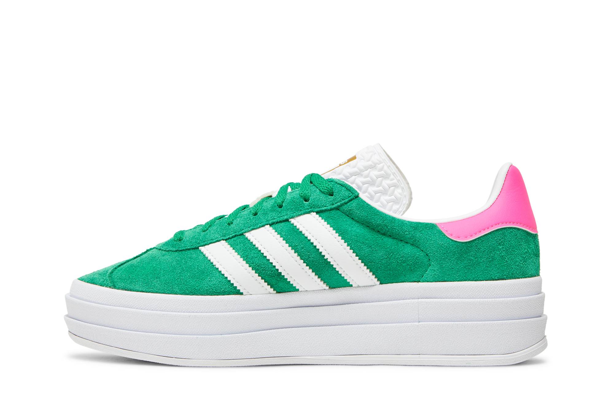 (Women) adidas Gazelle Bold ‚Green Lucid Pink‘