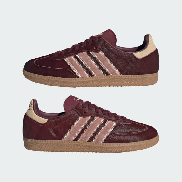 (Women) adidas Samba OG ‚Pony Hair Pack - Maroon‘